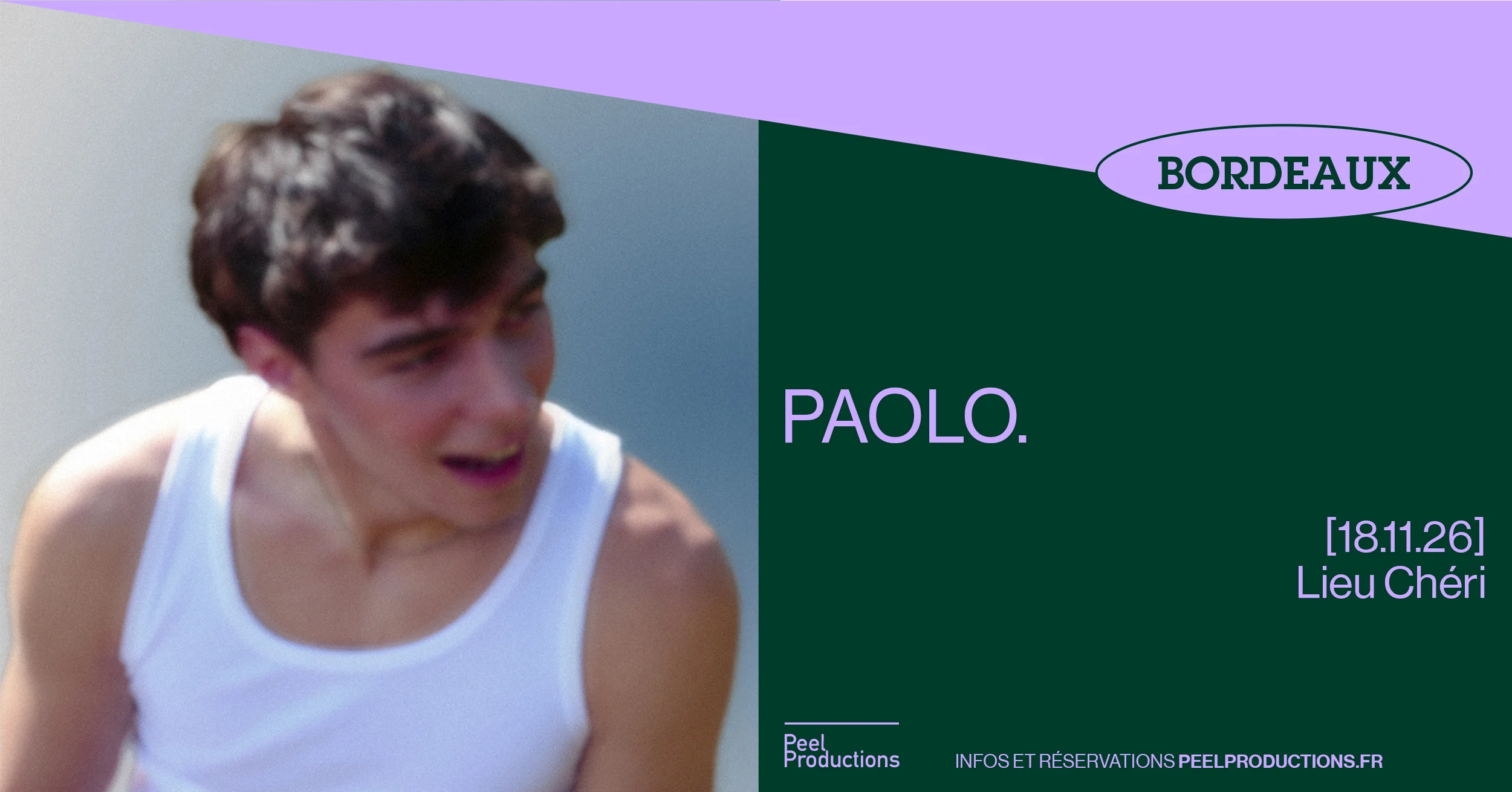 Paolo. A Bordeaux