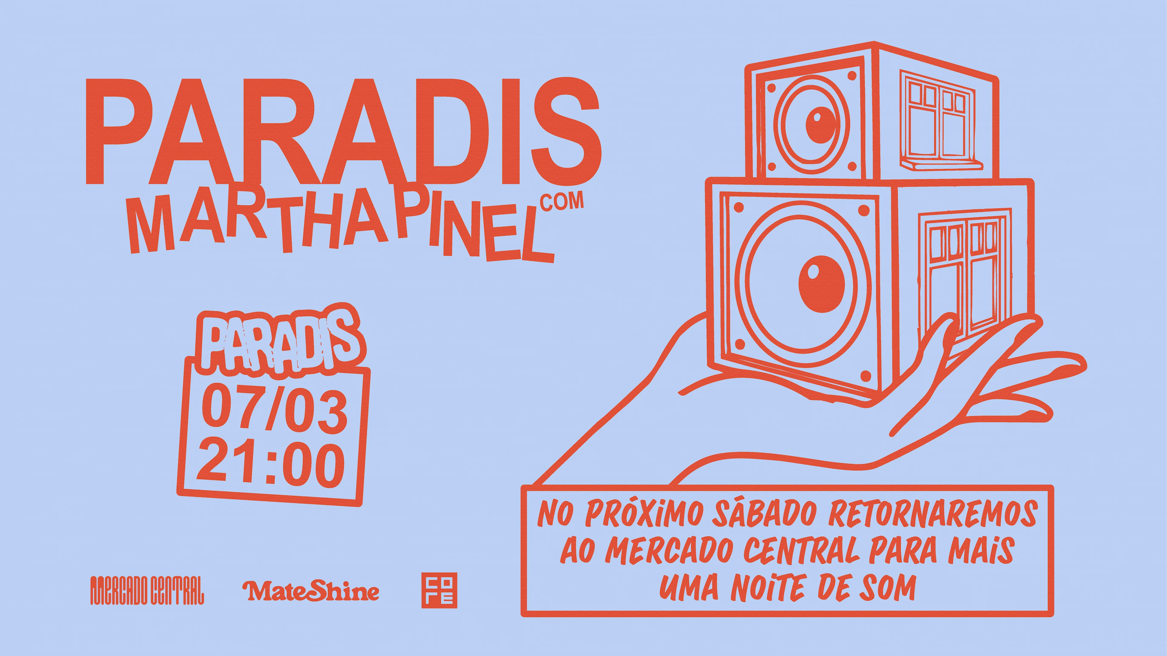Paradis Retorna Ao Mercado Central Com Martha Pinel