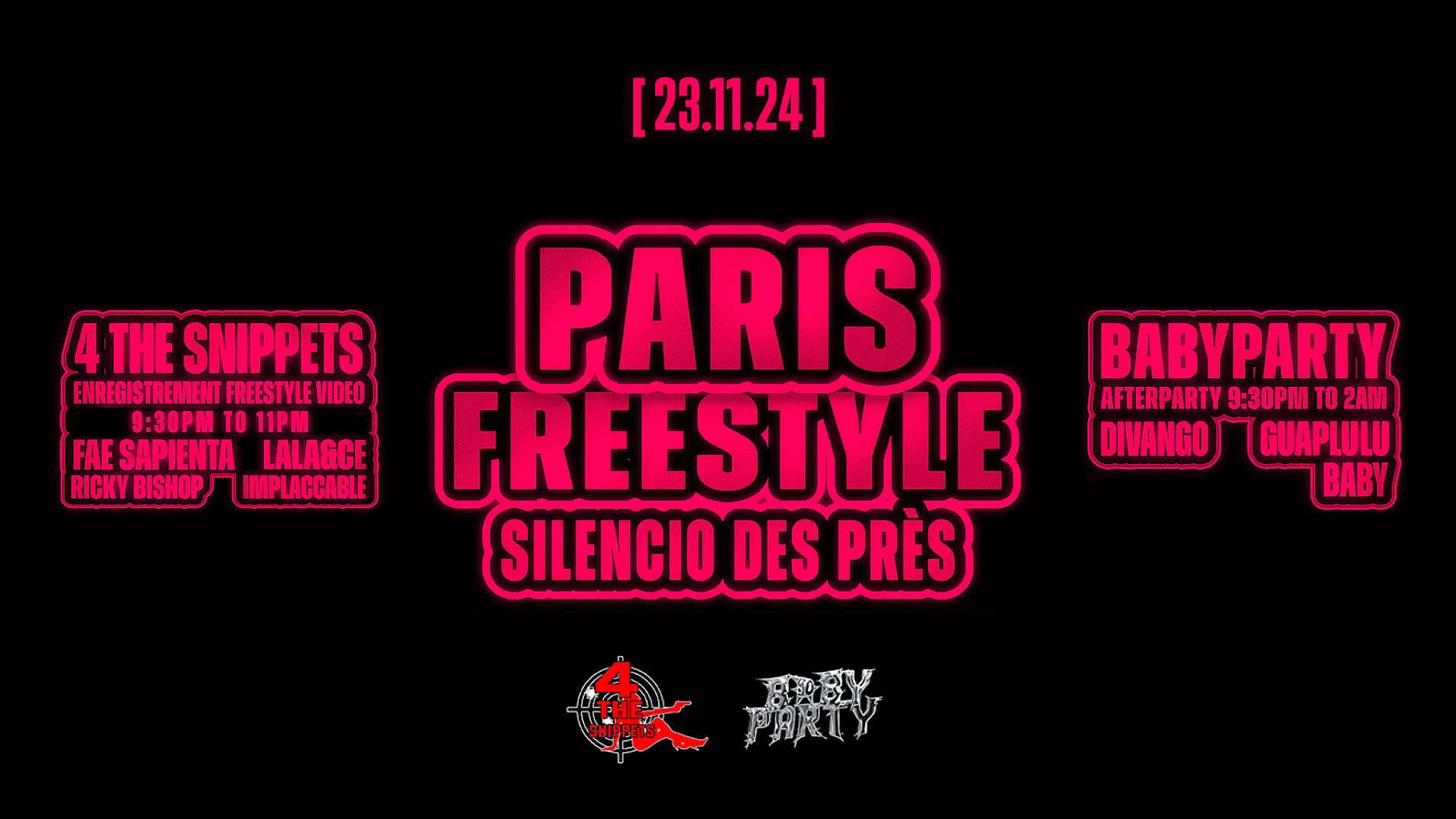 4thesnippets Take Over Paris W/ Lala &Ce, Fae Sapienta &More