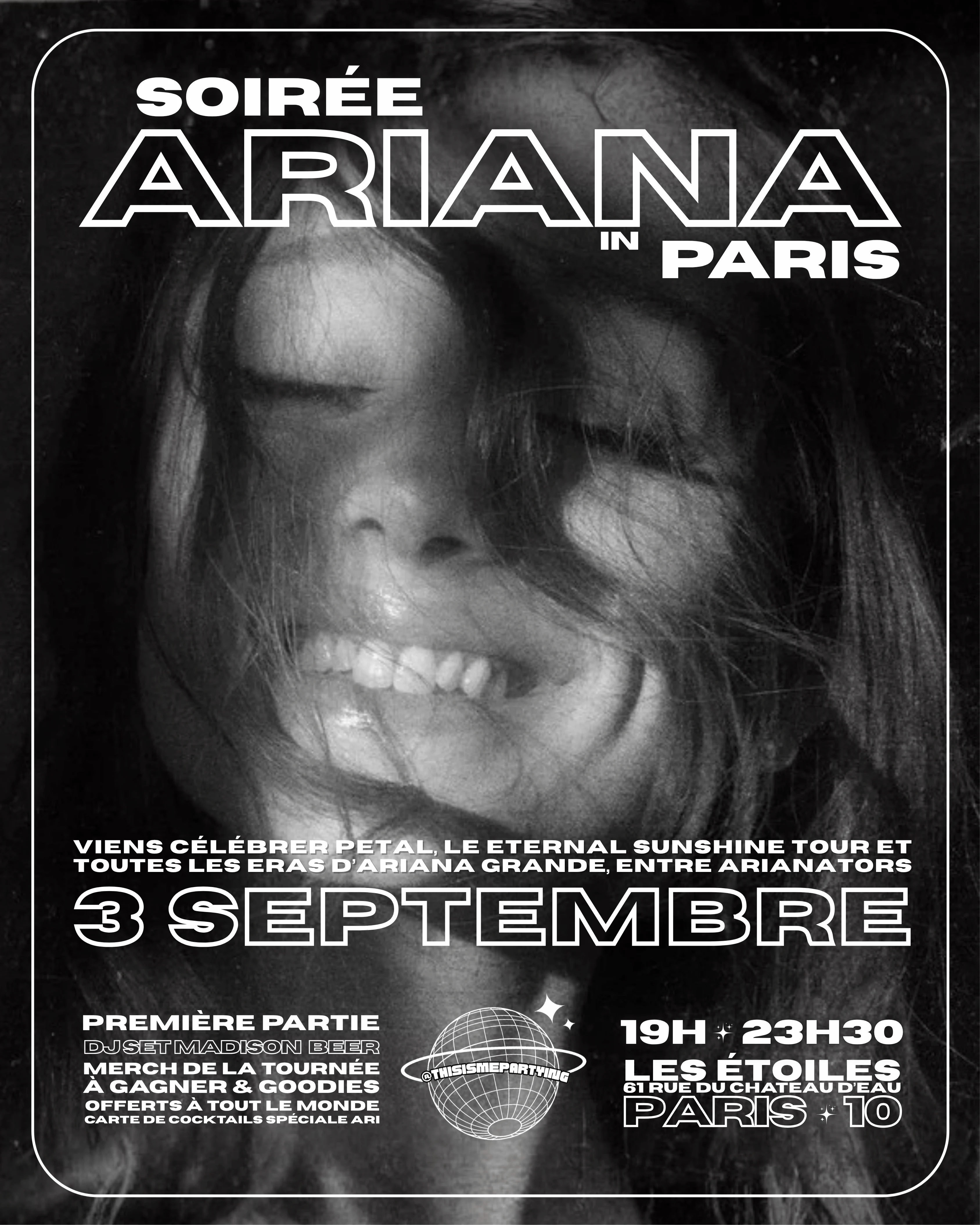 Soirée Ariana In Paris