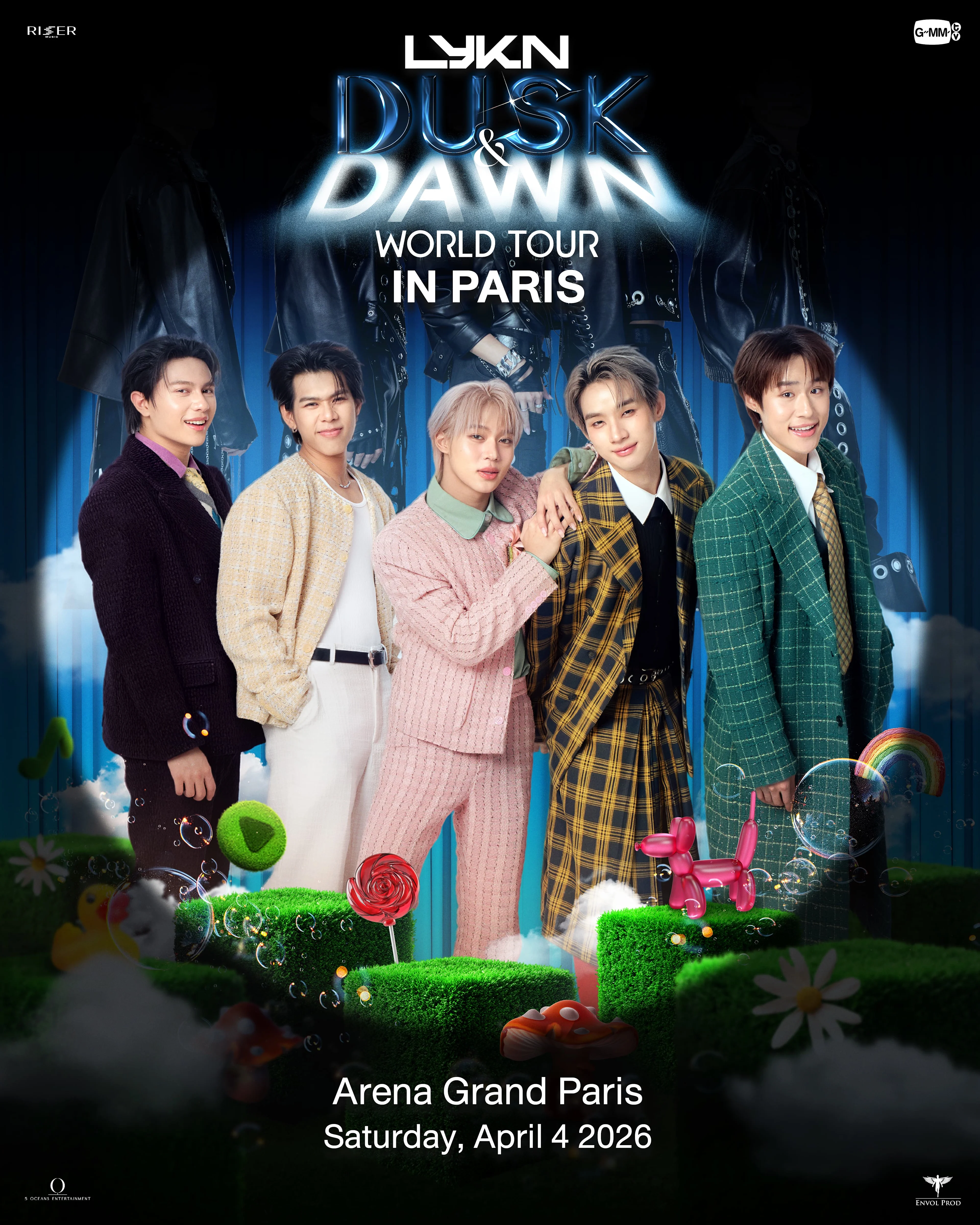 Lykn, Dusk & Dawn World Tour In Europe