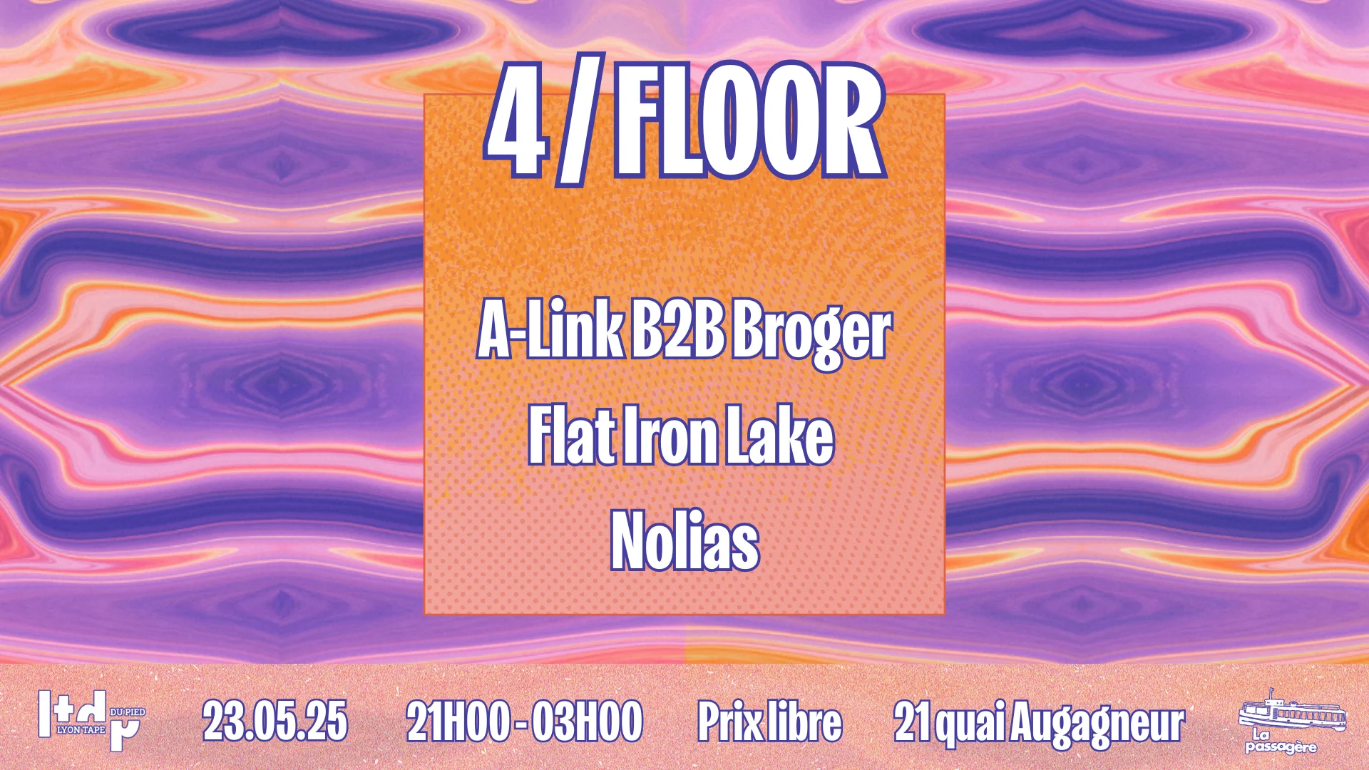 4 / Floor ~ Flat Iron Lake, A-Link B2b Broger, Nolias