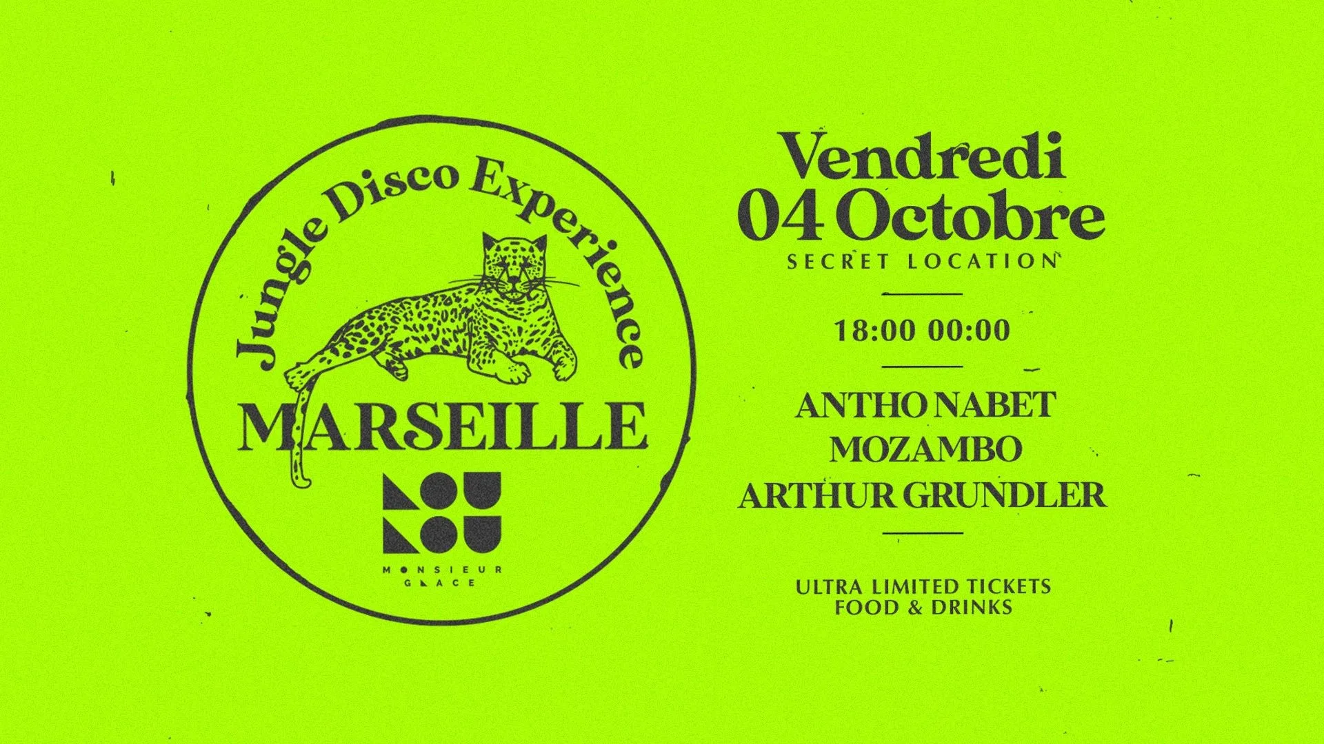 Jungle Disco & Loulou Monsieur Glace
