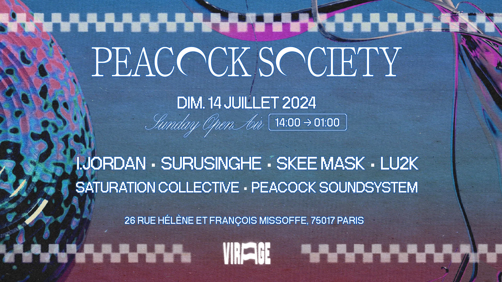 Peacock Society Sunday Open Air @Virage