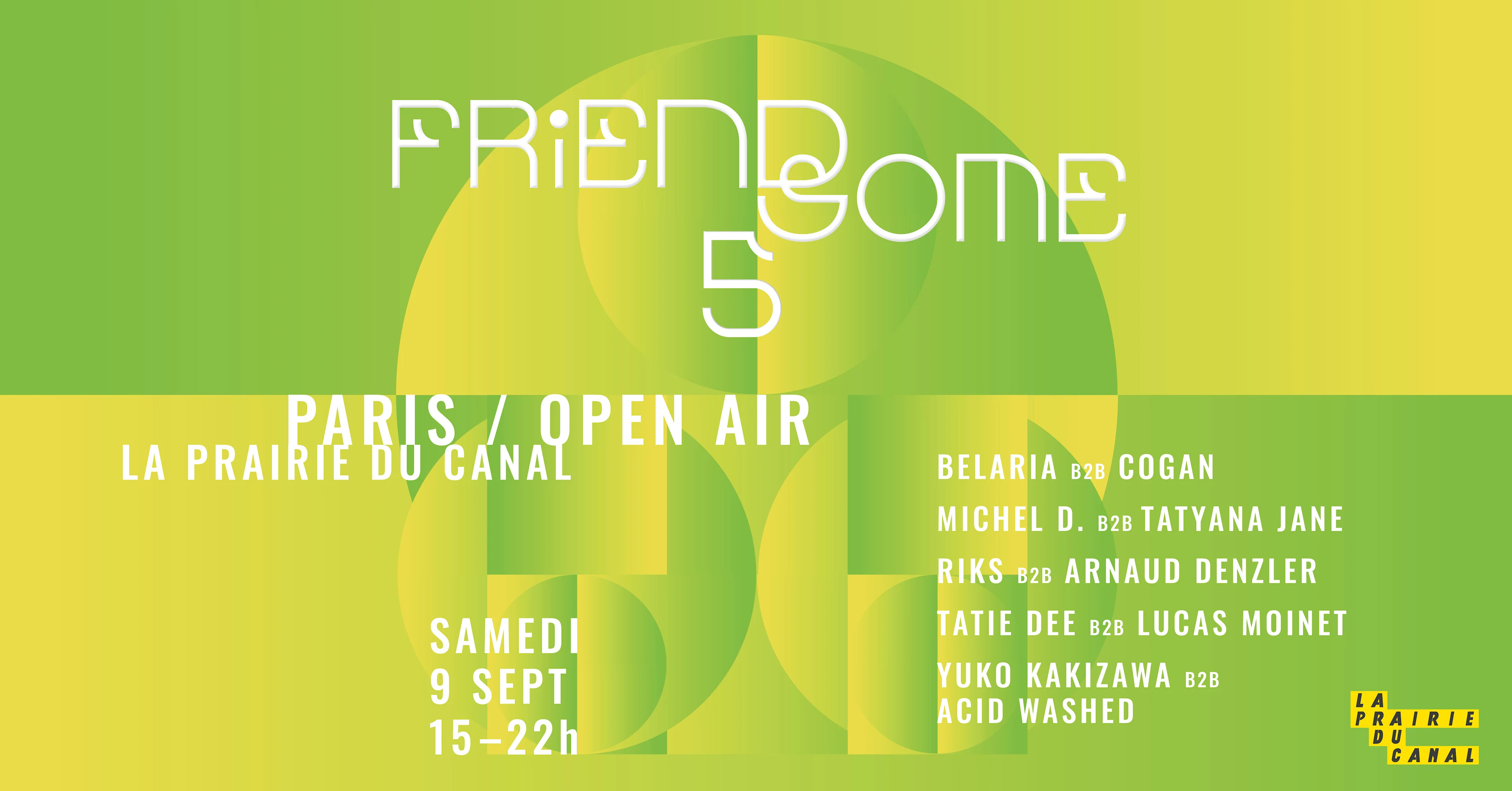 Open Air : Les 5 Ans De Friendsome