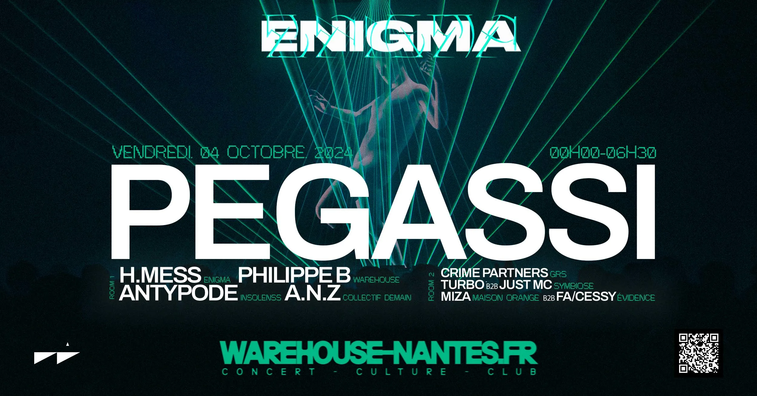 Enigma W/ Pegassi, H.Mess, Antypode, A.N.Z & More
