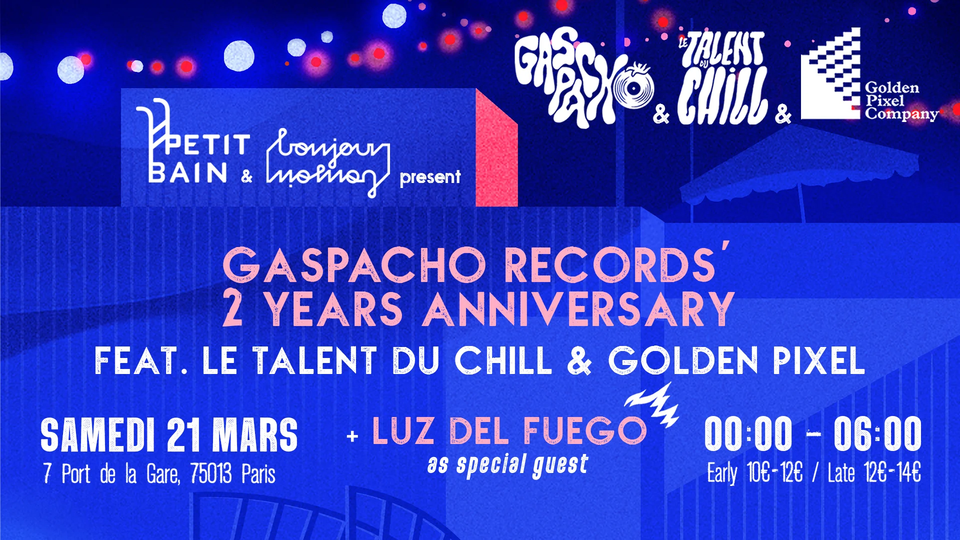 Gaspacho Records X Le Talent Du Chill X Golden Pixel