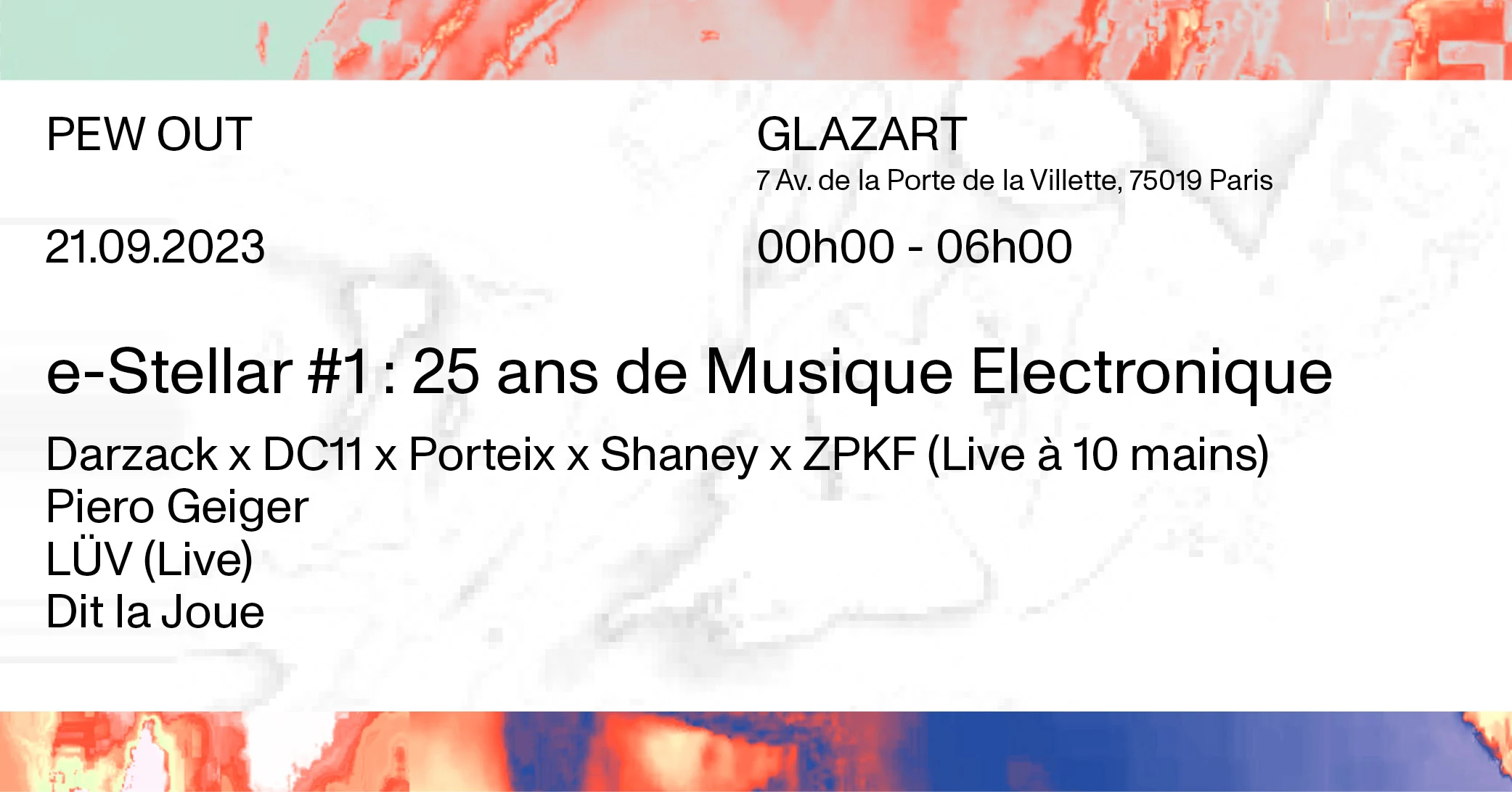 E-Stellar #1 : 25 Ans De Musique Electronique [Pew Out]