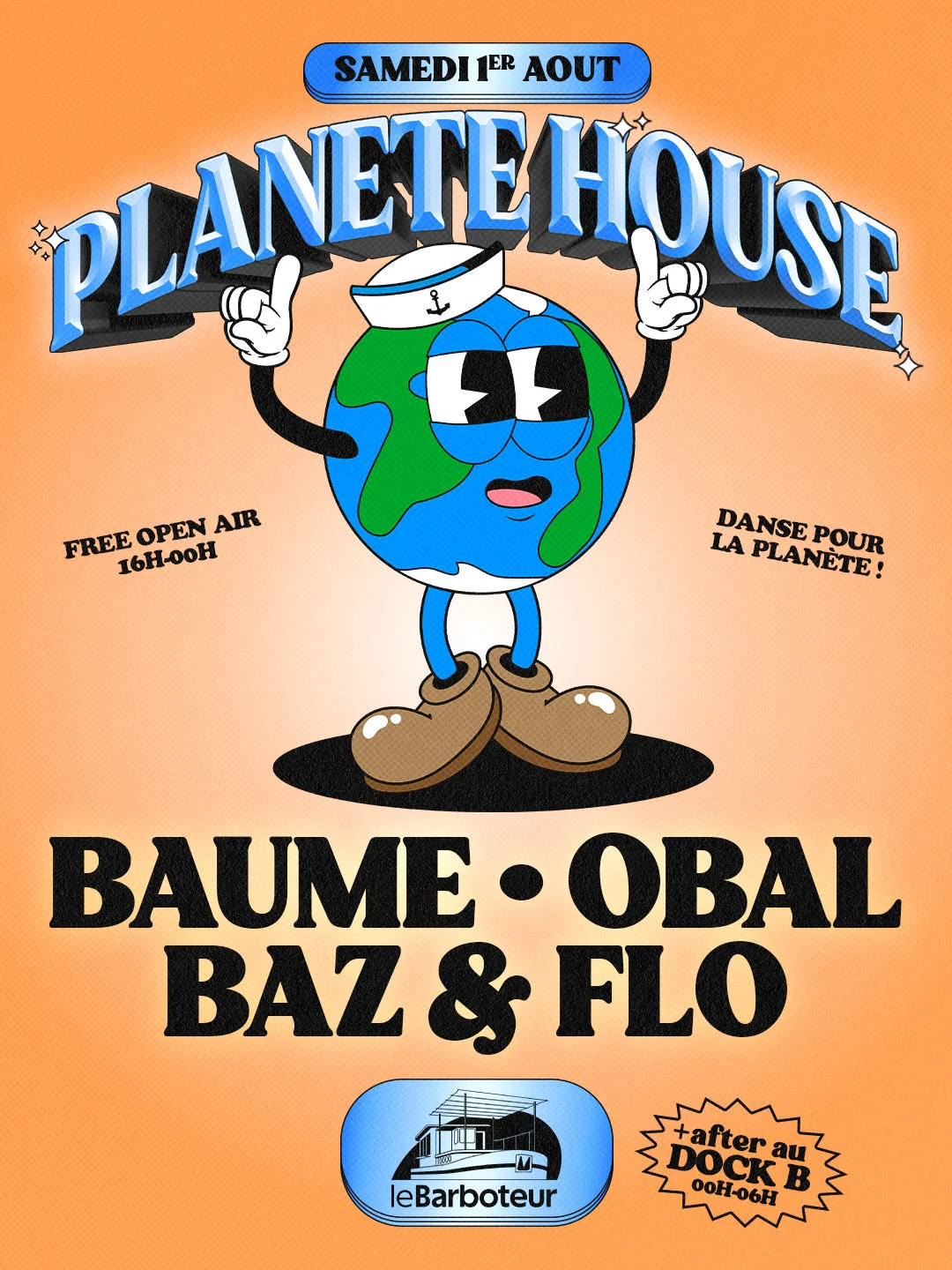 Open Air Planète House X Canal Barboteur ( Gratuit )