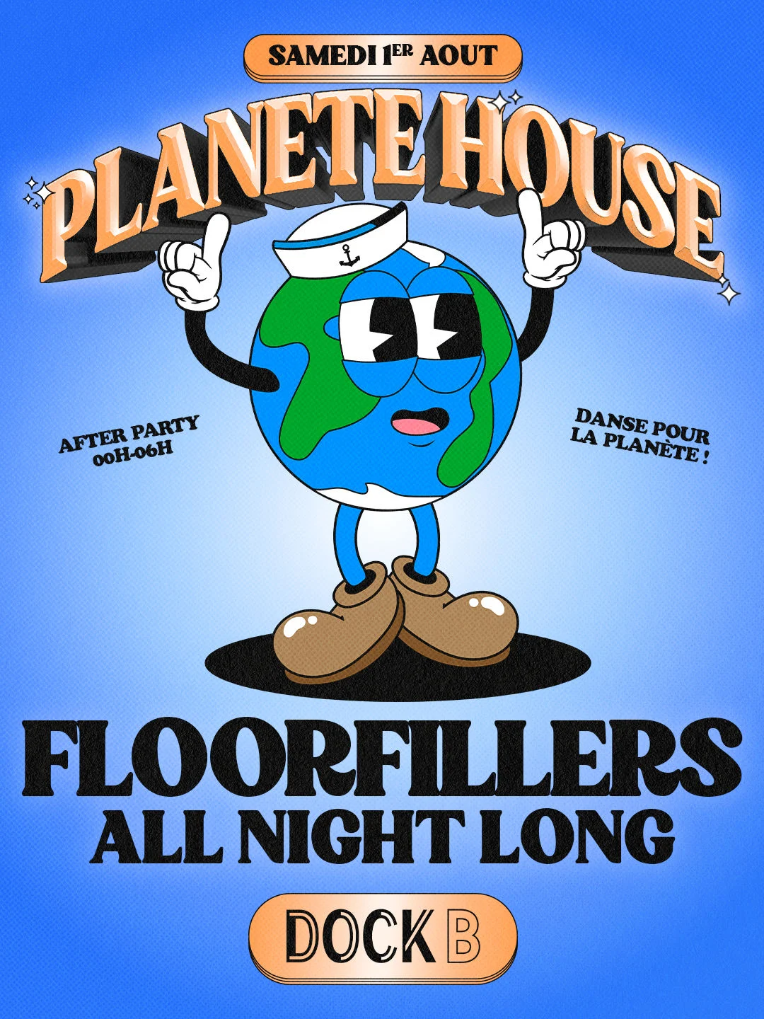 Planète House X Dock B ( After Canal Barboteur )