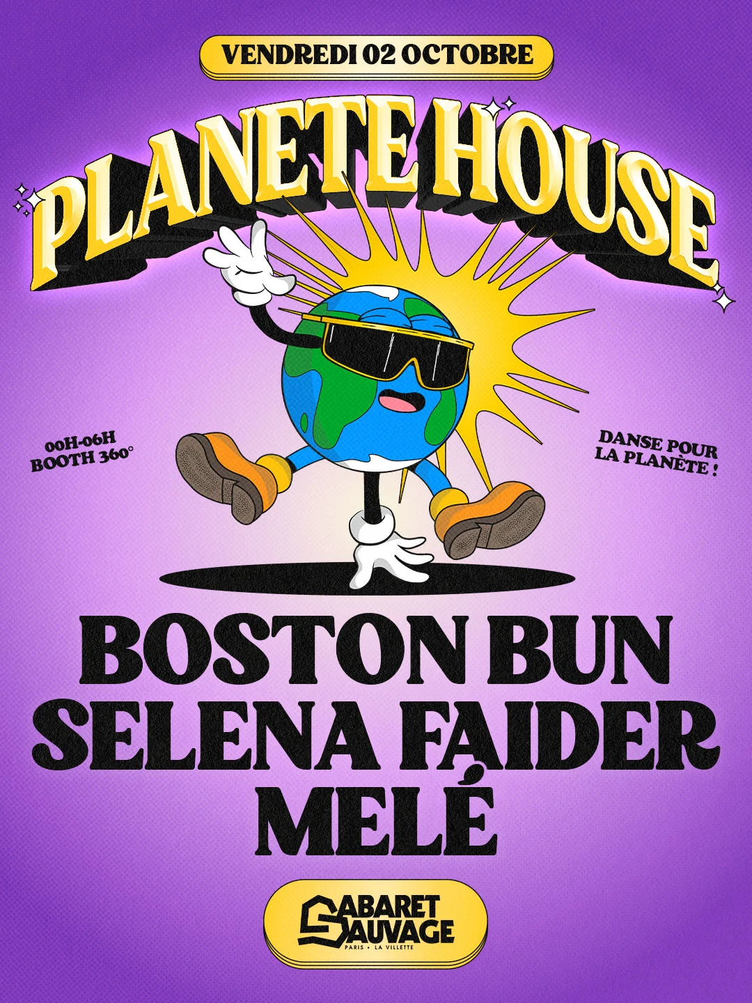 Planète House : Boston Bun, Melé, Selena Faider