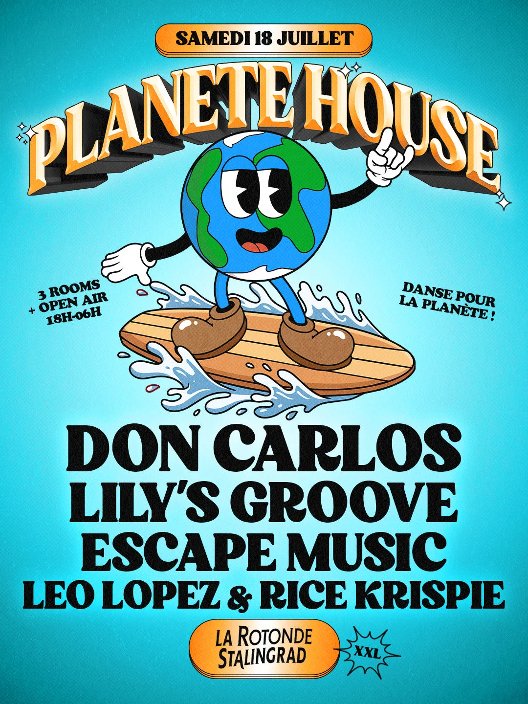 Planète House · Open-Air & Club Xxl