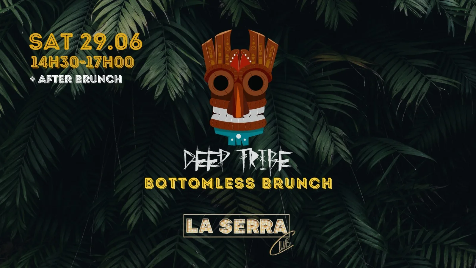 Bottomless Brunch "Pizza Palooza" Feat Deep Tribe
