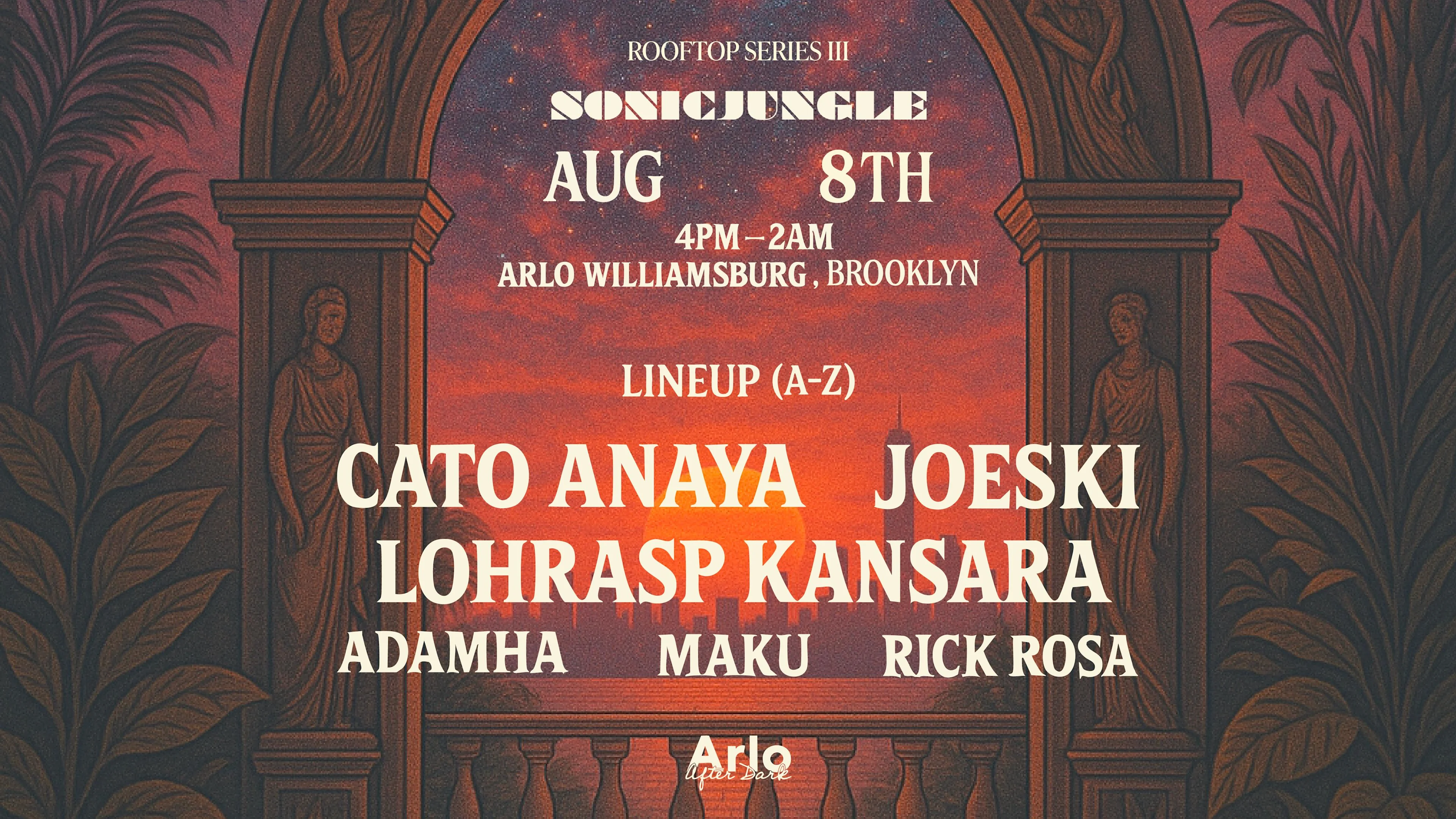 Sonic Jungle: Rooftop Series III, Joeski, Cato Anaya