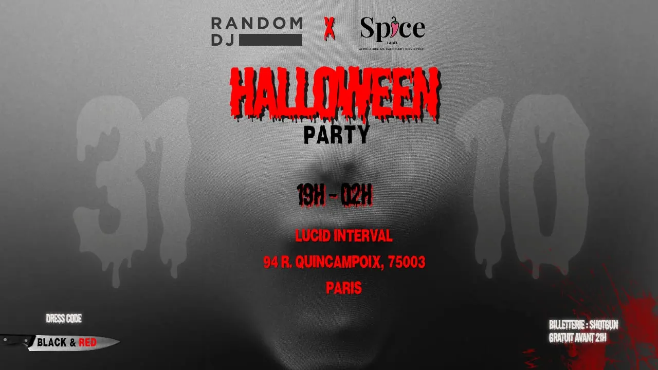 Halloween Party – Random Dj X Spicelabelmusic