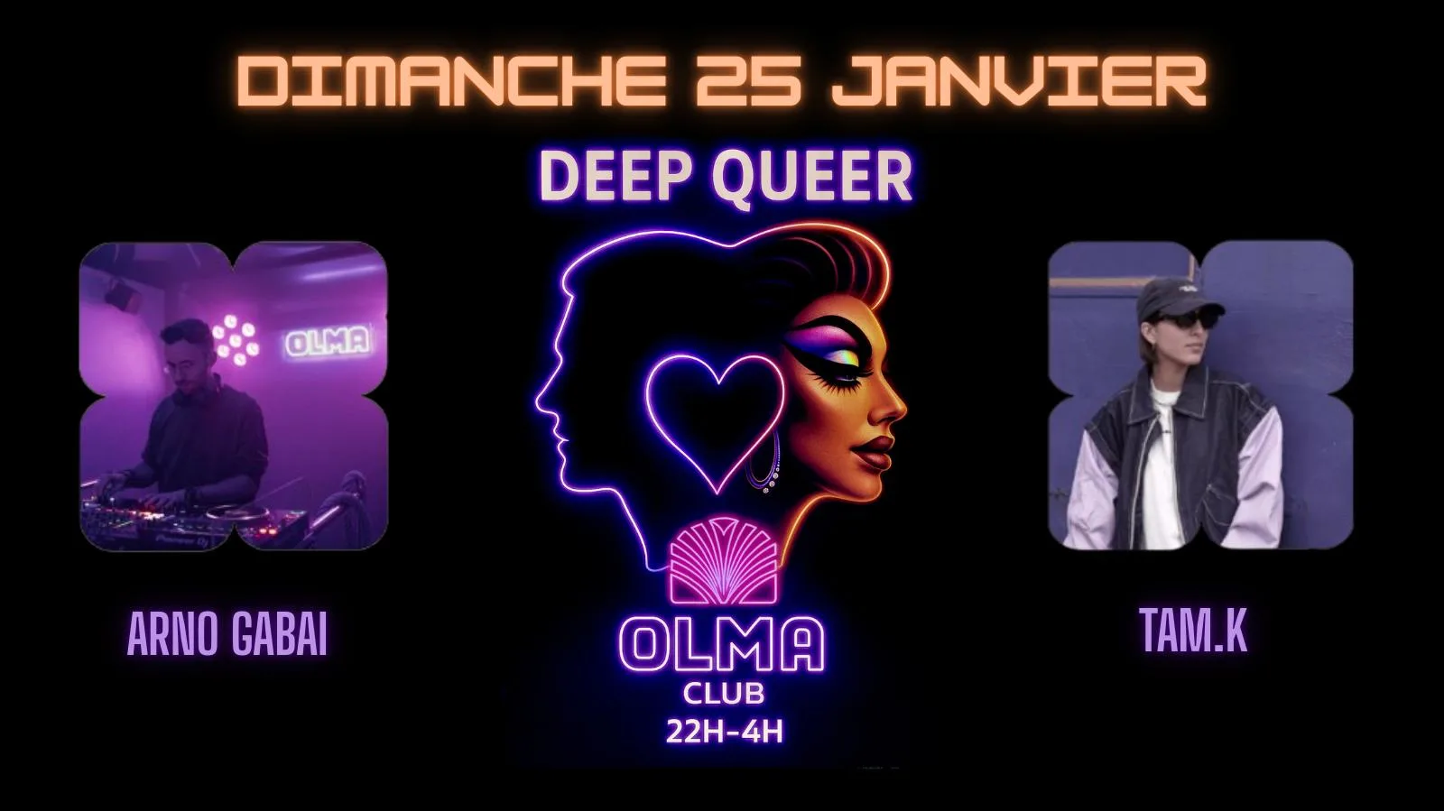 Deep Queer Présente : Tam.K & Arno Gabai
