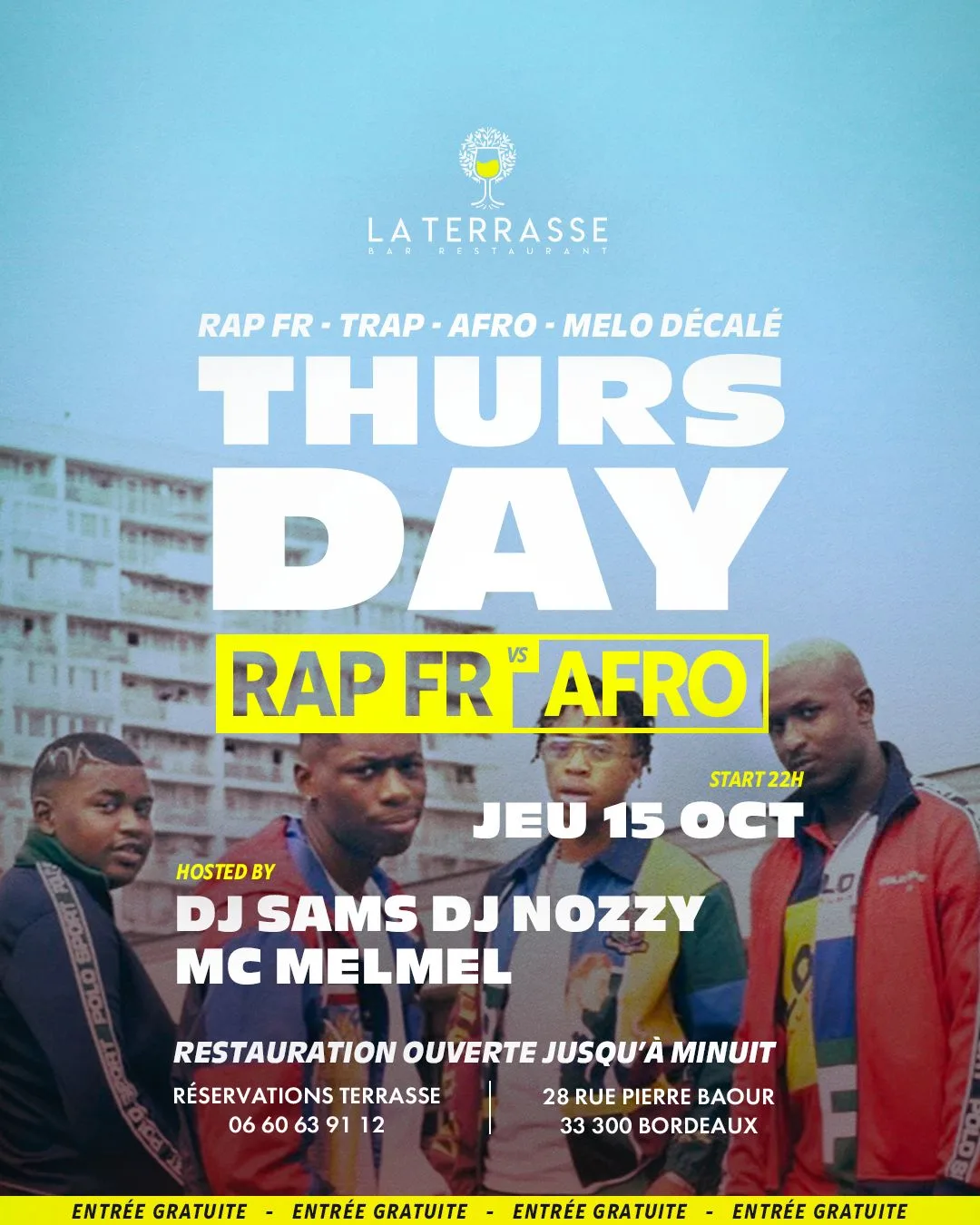 Thursday Rap Vs Afro