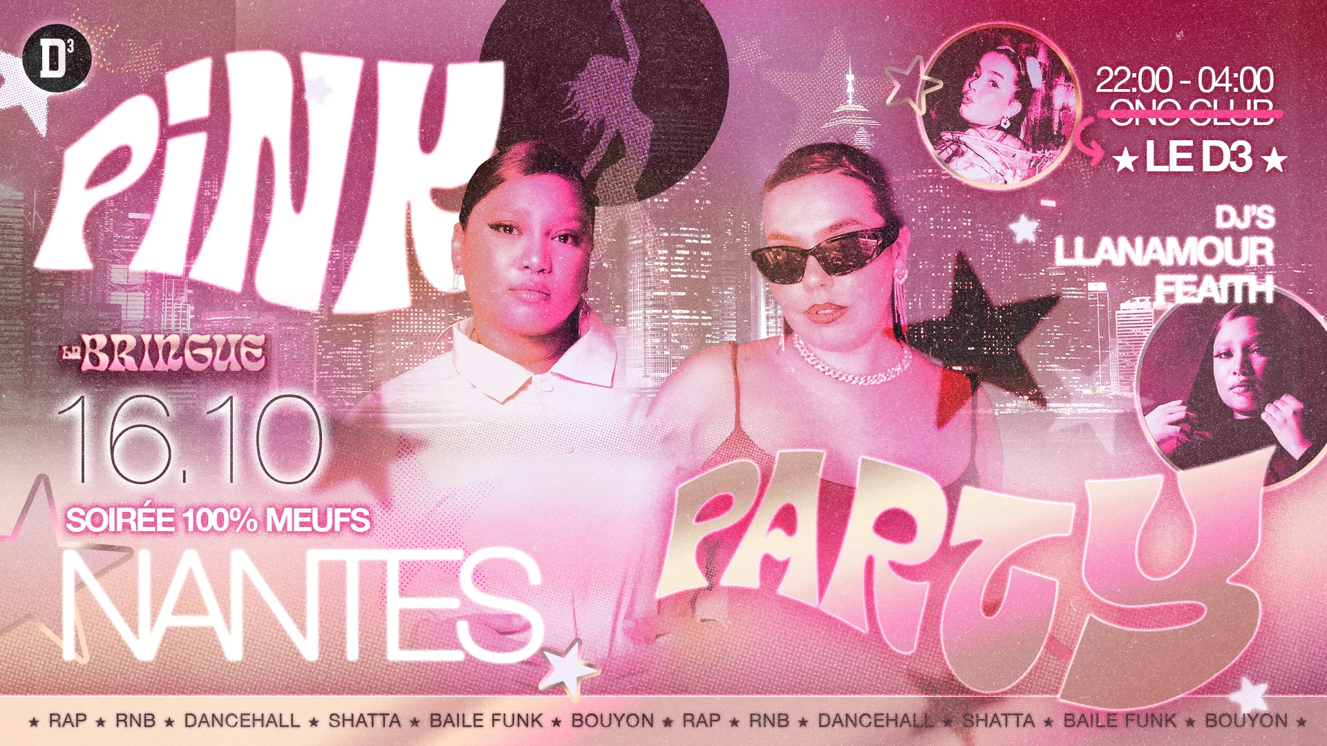 La Bringue Nantes - Pink Party