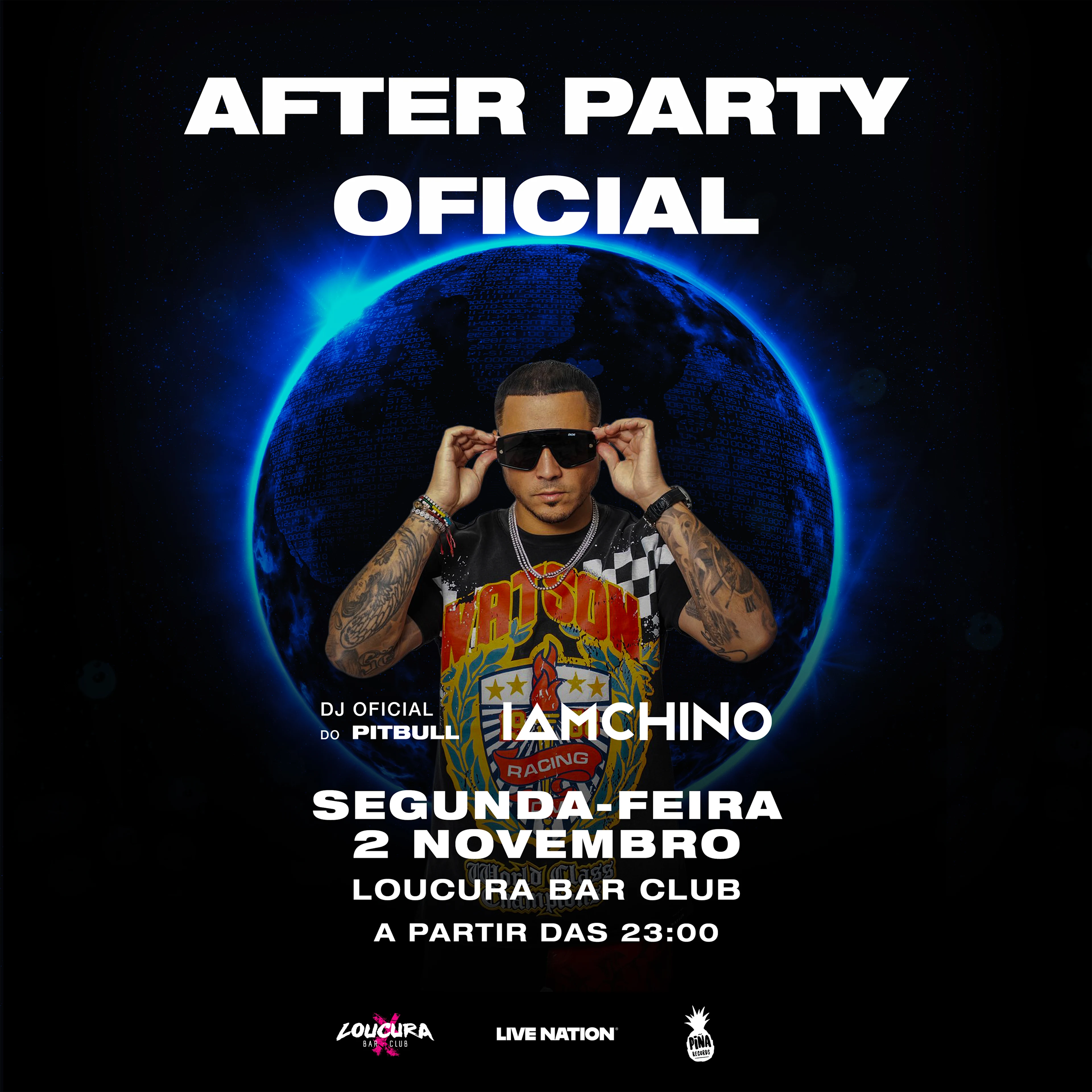 Pitbull Afterparty Oficial Dj Iamchino By Piña Records