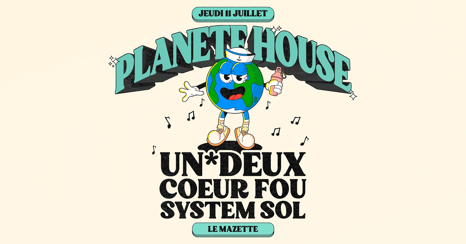 Le Mazette X Planète House : Un*Deux & More