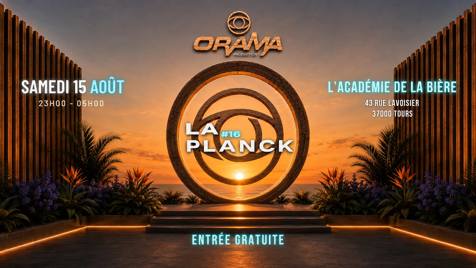 Orama : La Planck #16 À L'académie De La Bière / Techno