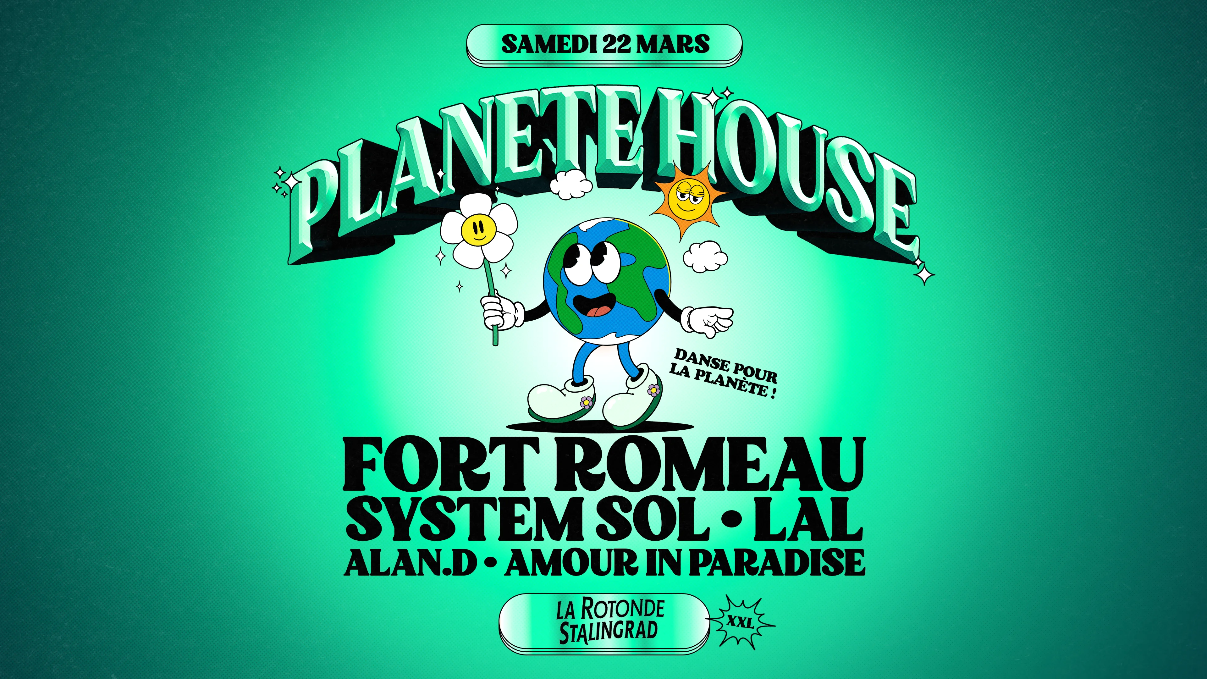 Places Dispo À L’Entrée - Planète House X Rotonde Xxl #006