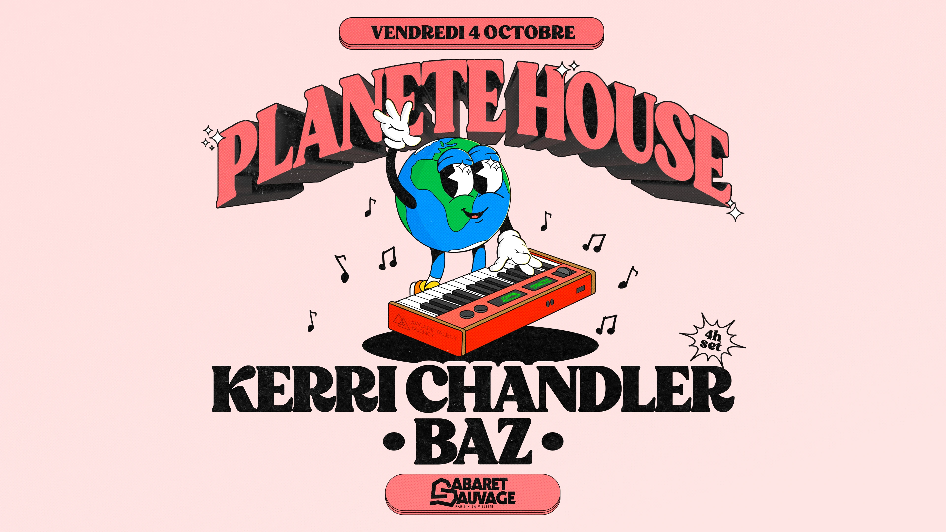 Planète House : Kerri Chandler & Baz