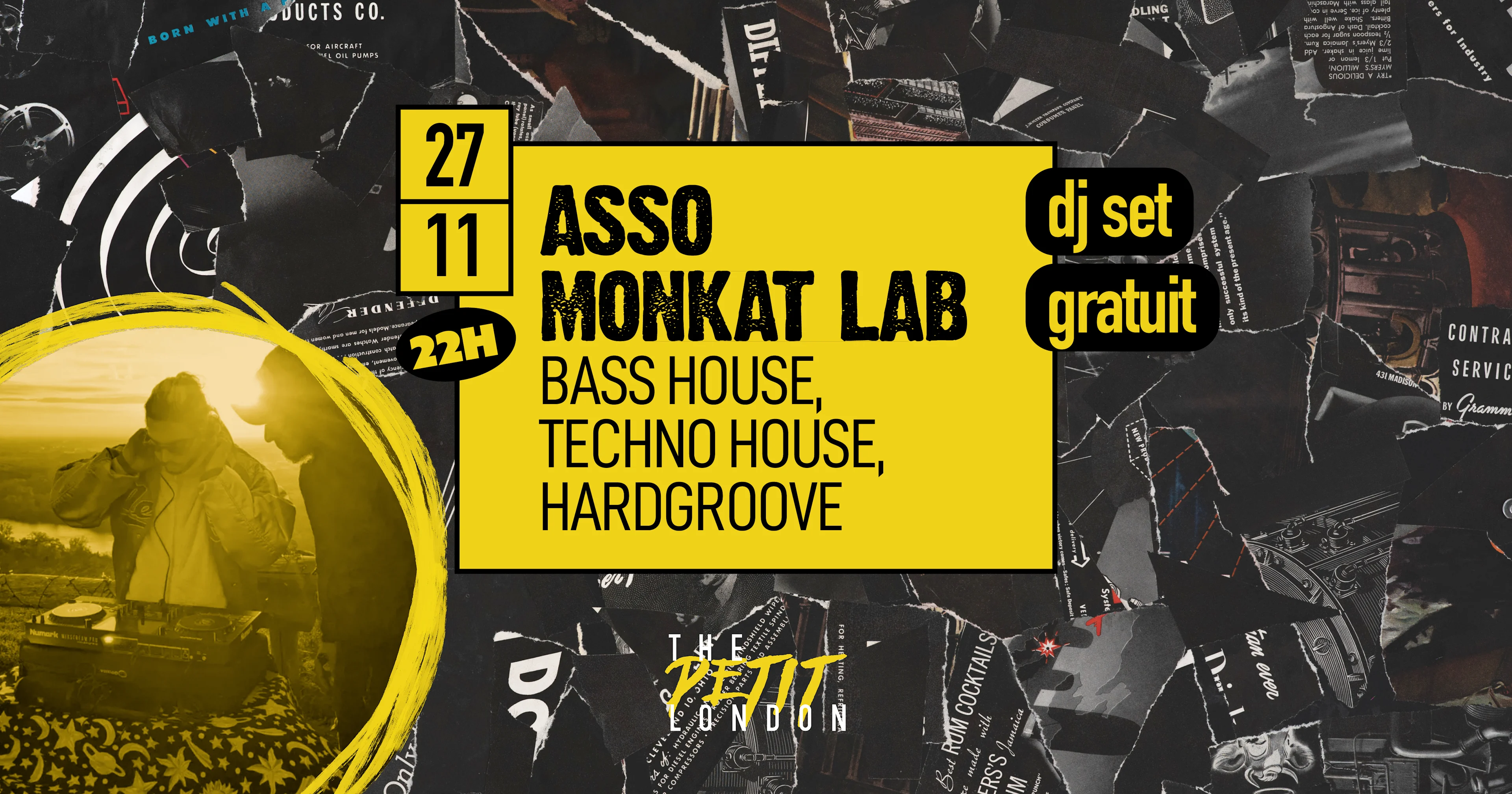(Basshouse) (Hardgroove) Asso Monkat Lab By The Petit London