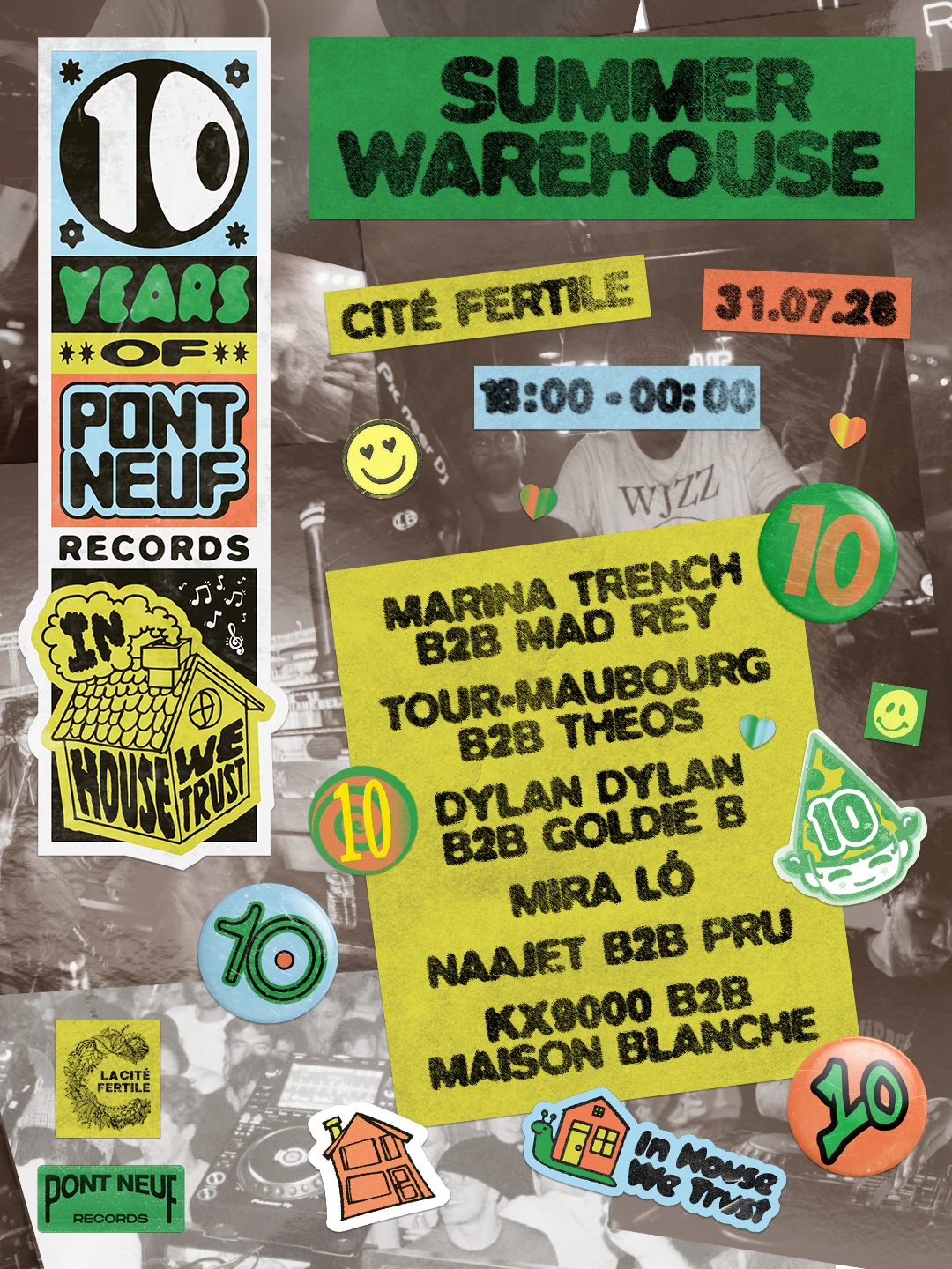 Pont Neuf 10 Years Summer Warehouse
