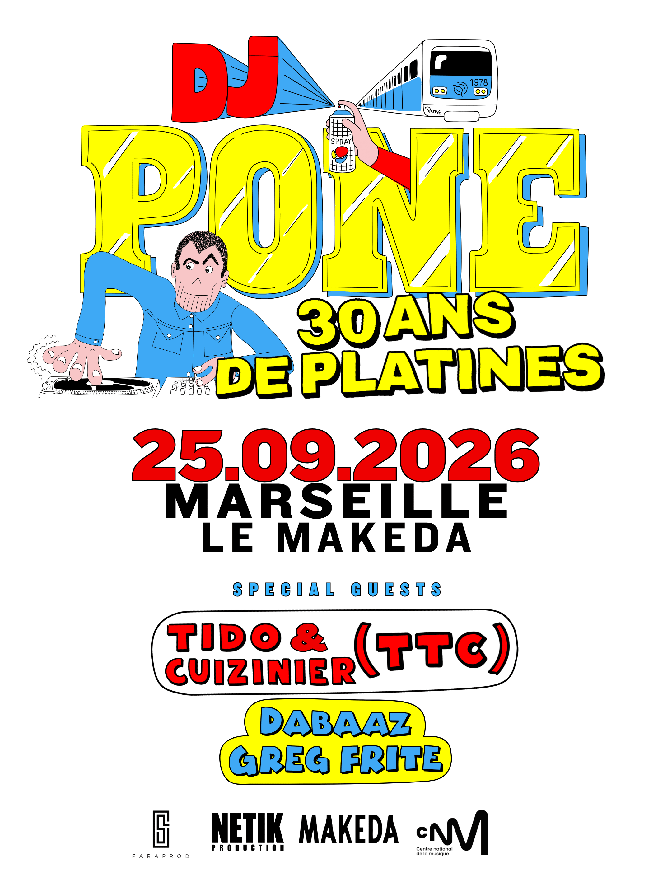 Dj Pone — 30 Ans De Platines