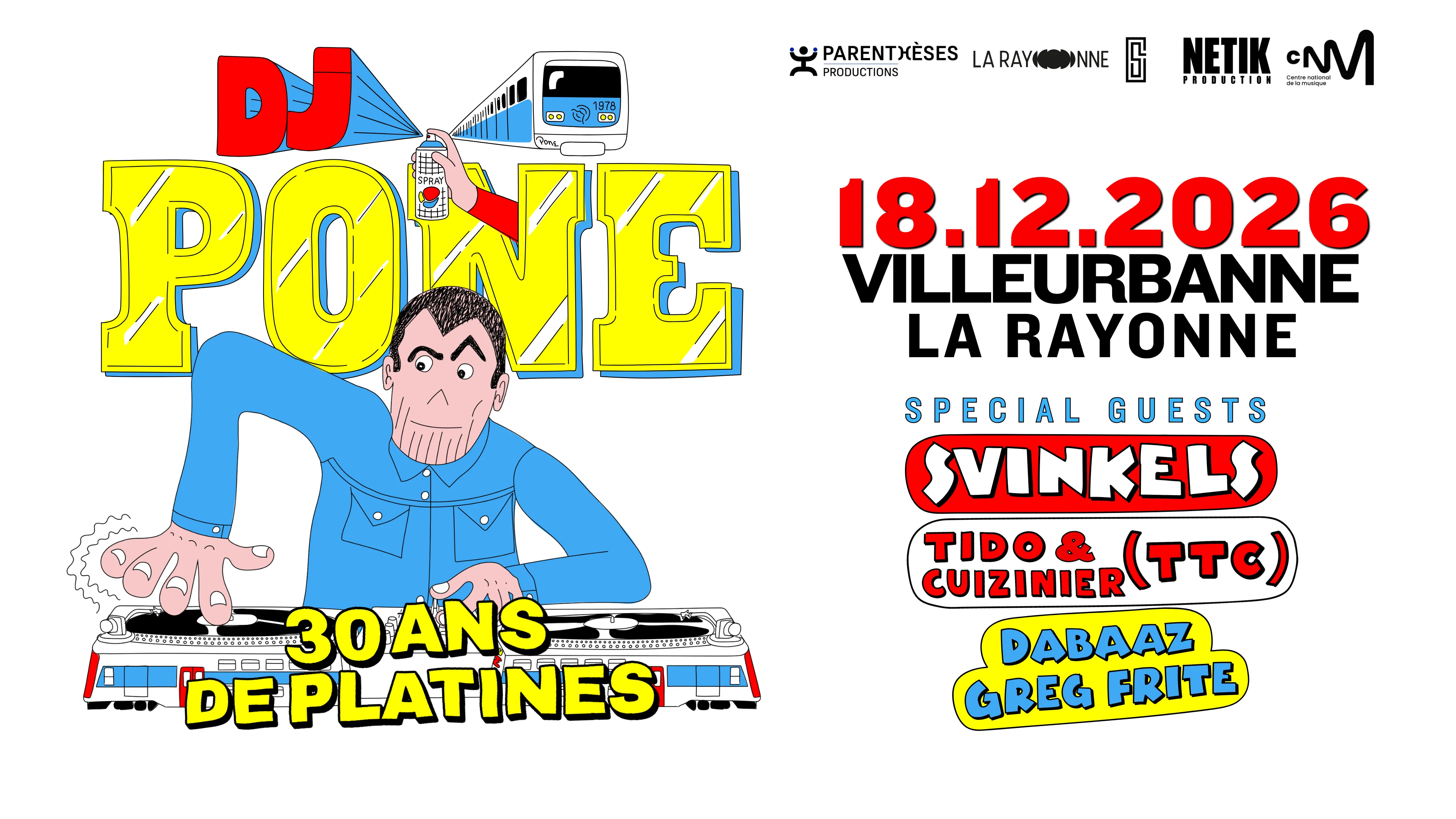 Dj Pone — 30 Ans De Platines