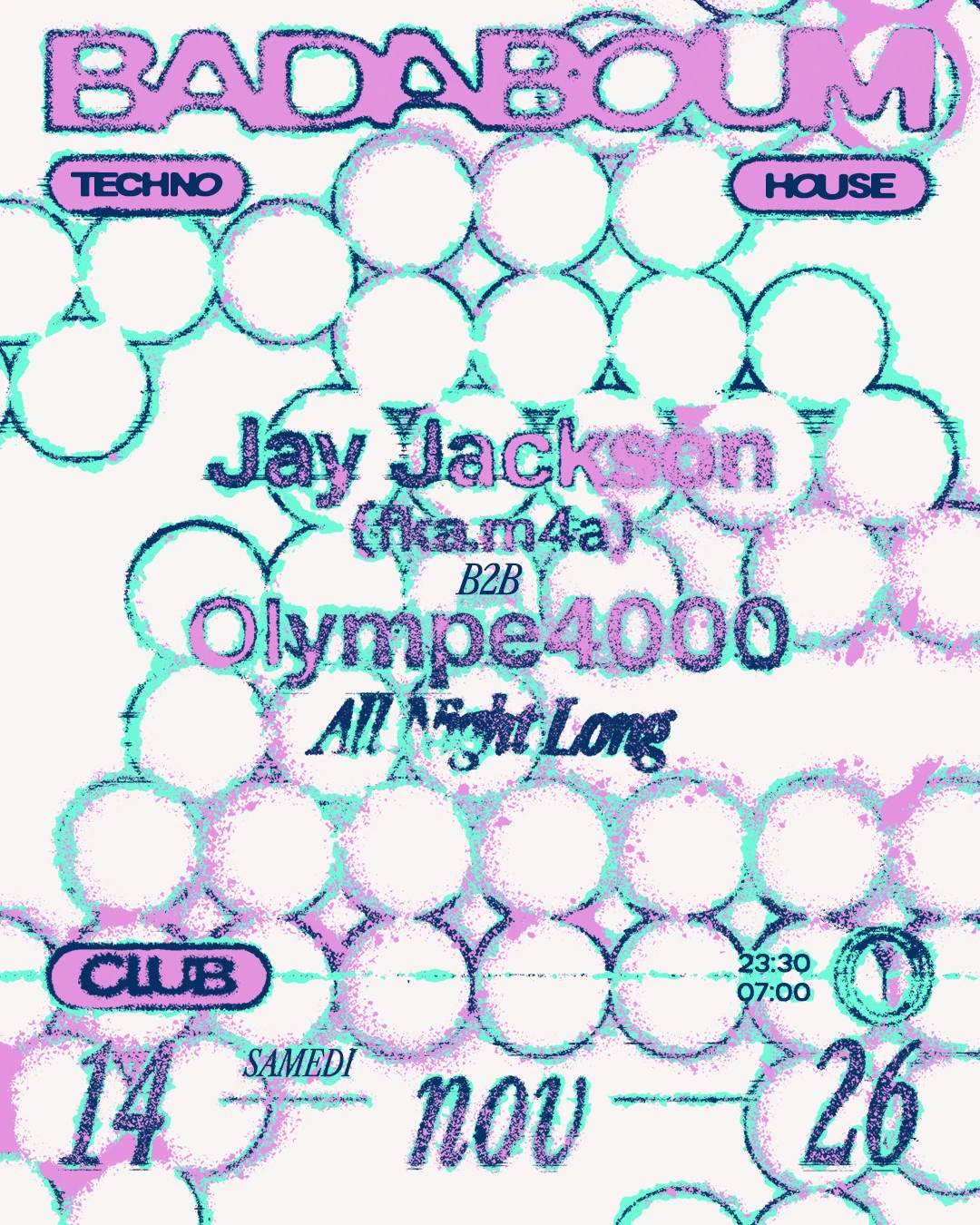 Club — Jay Jackson (Fka.Mp4) & Olympe4000 (All Night Long)
