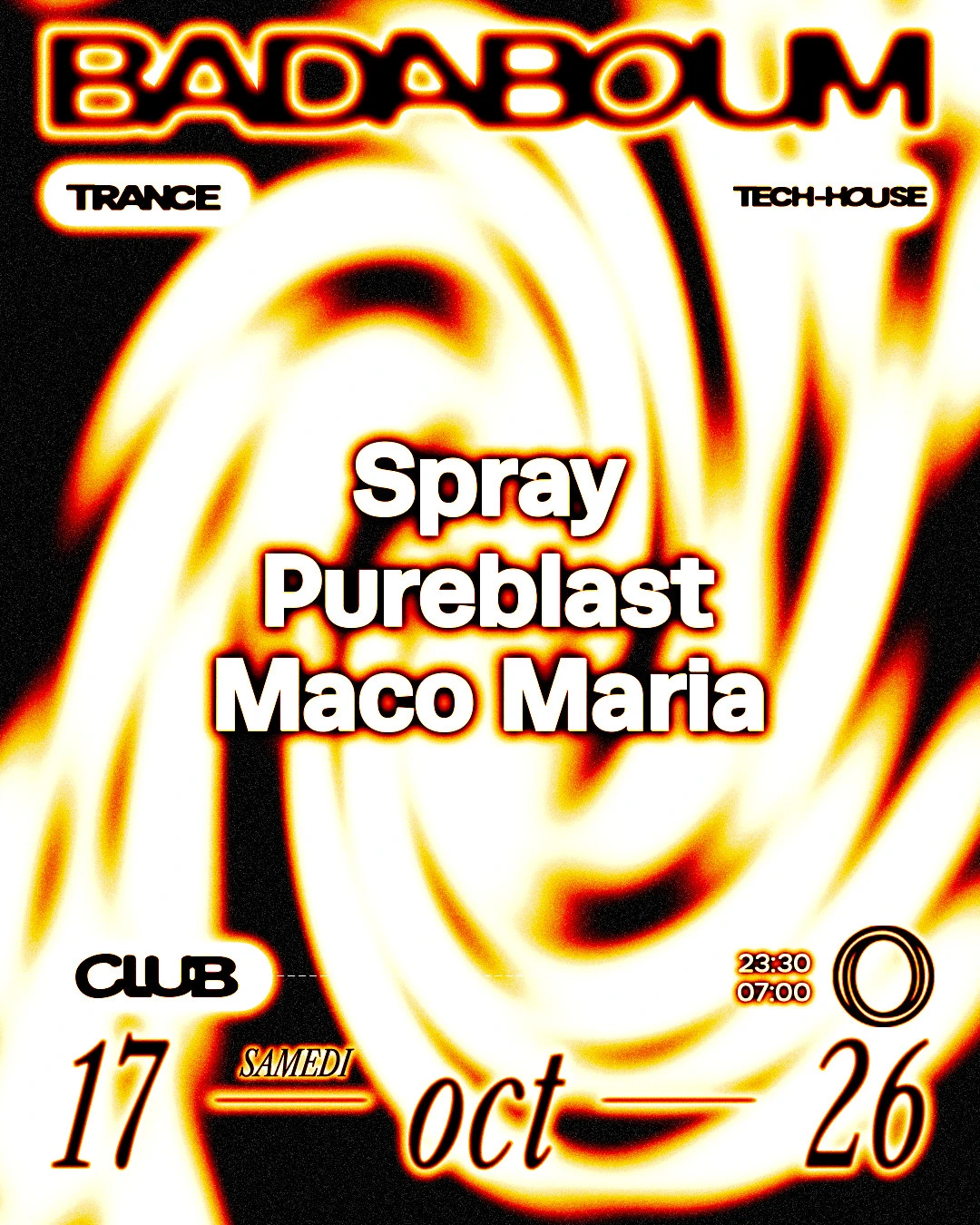 Club — Spray, Pureblast, Maco Maria