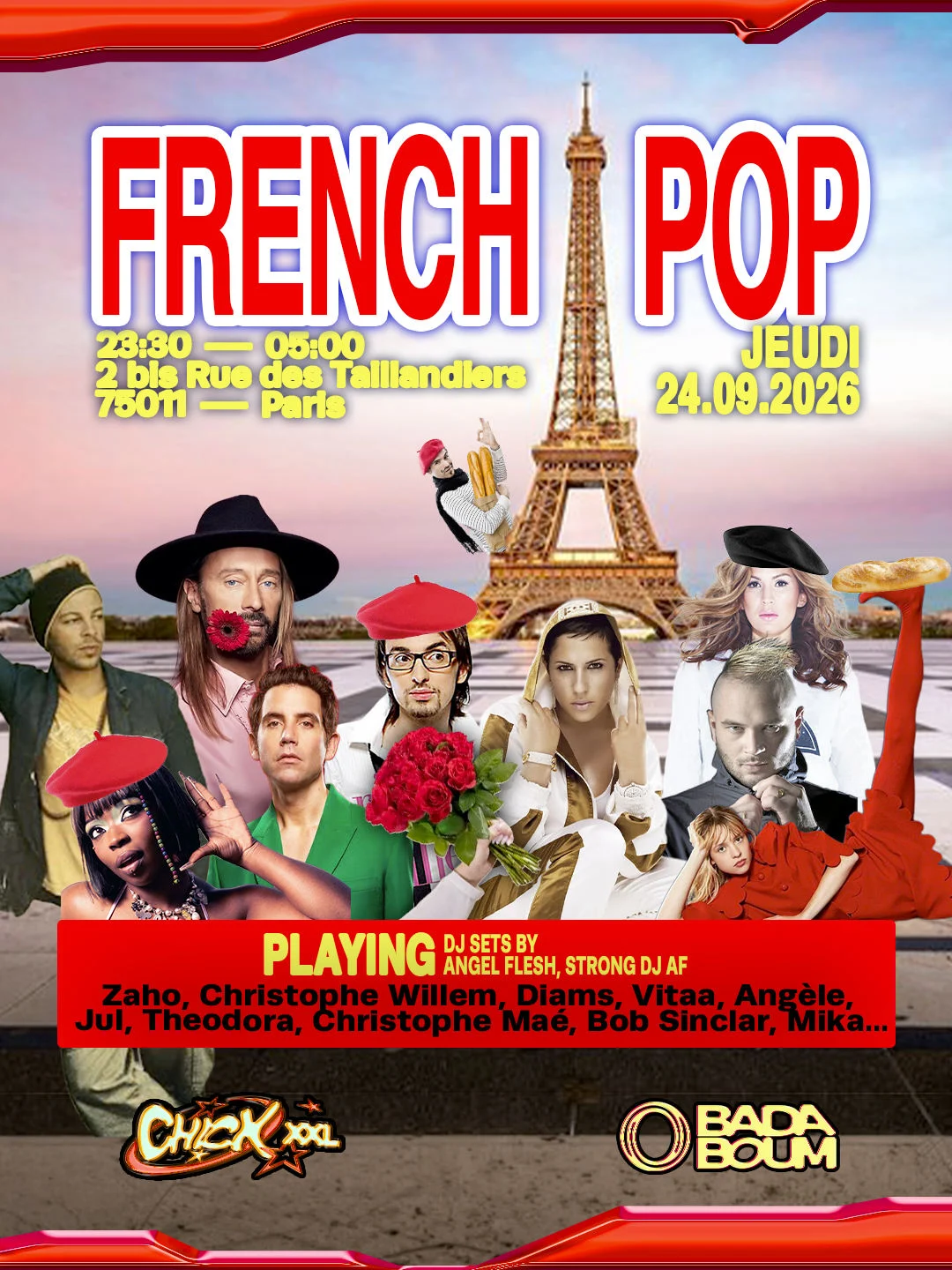 Club — La Ch!Ck : 100% French Pop