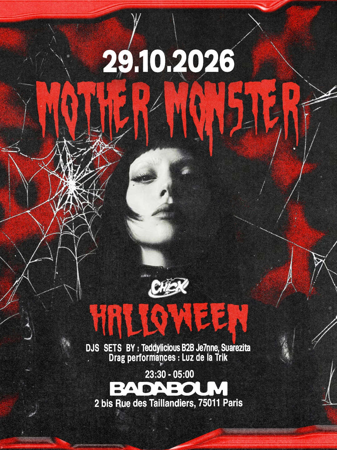 Club — La Ch!Ck: Mother Monster Halloween