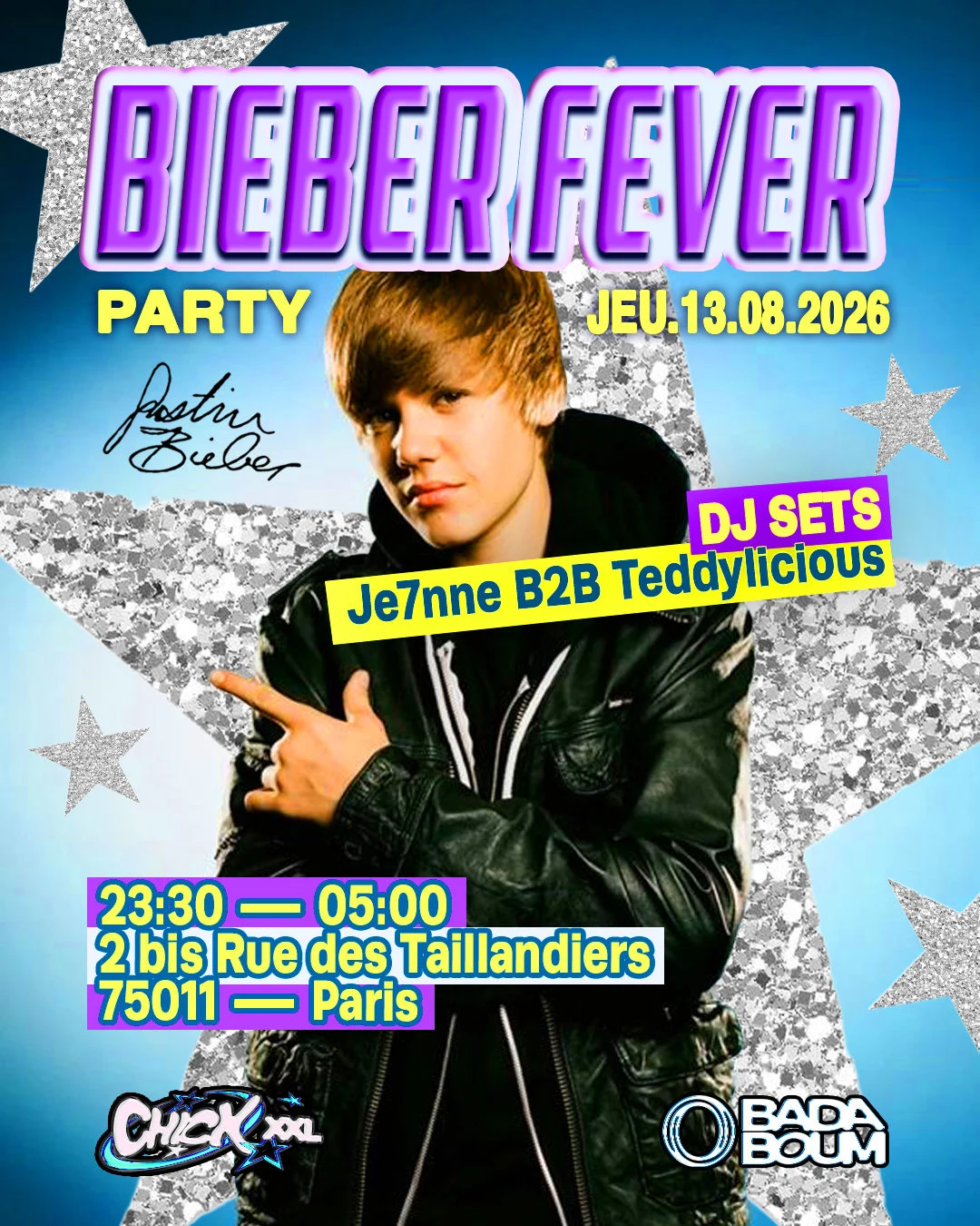 Club — La Ch!Ck: Bieber Fever