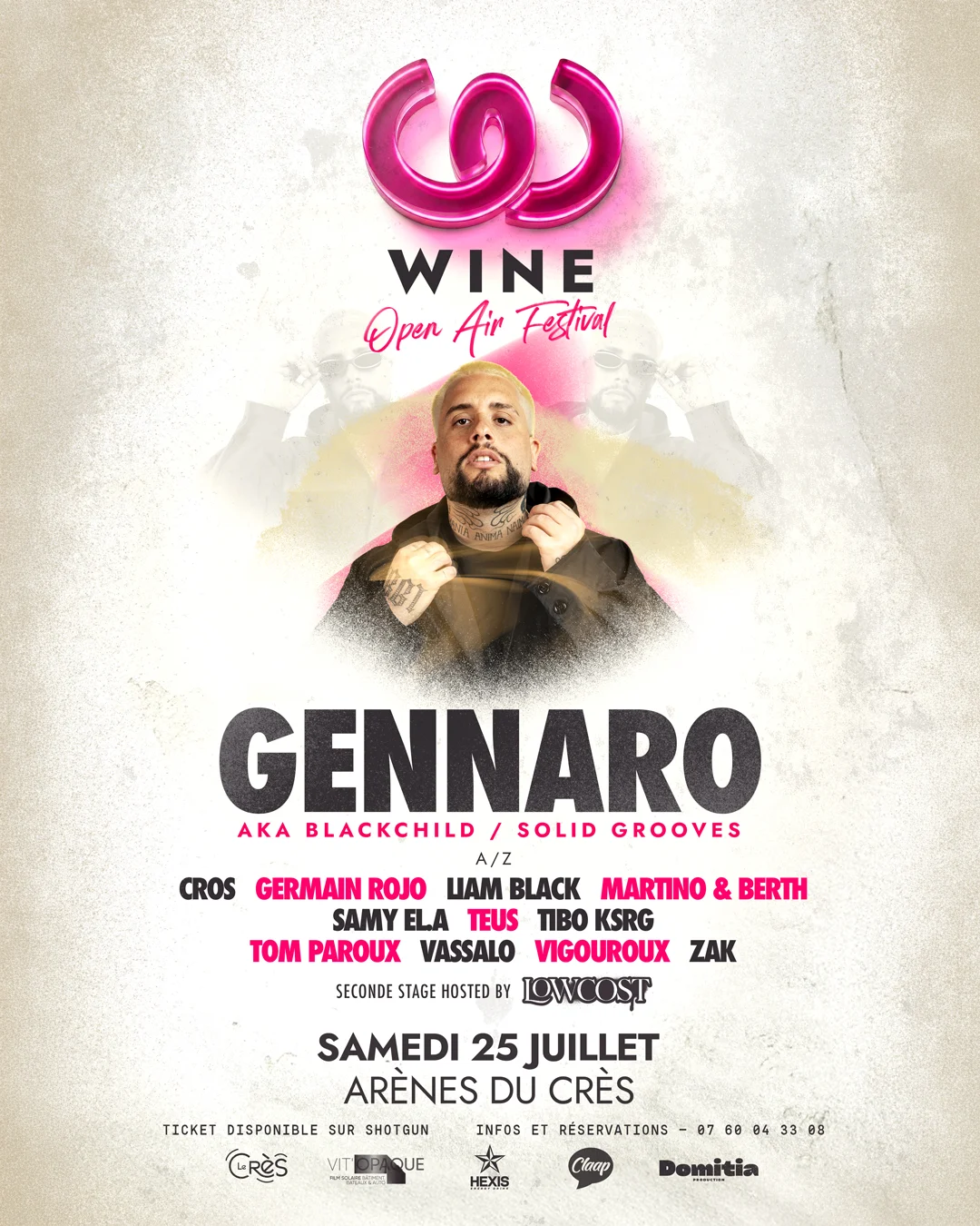 Wine Festival - Gennaro Aka Blackchild - Arènes Du Crès