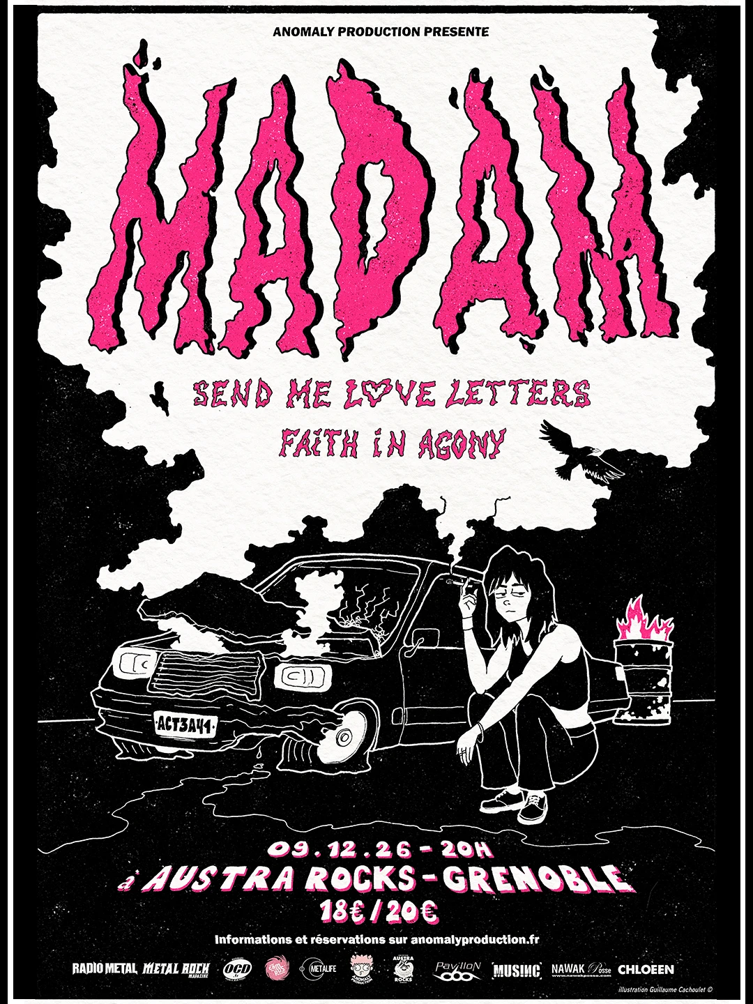 Madam + Send Me Love Letters + Faith In Agony