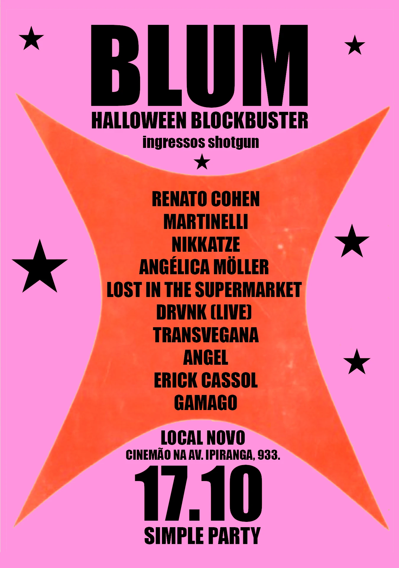 Blum 17.10 - Halloween Hollywood Blockbuster