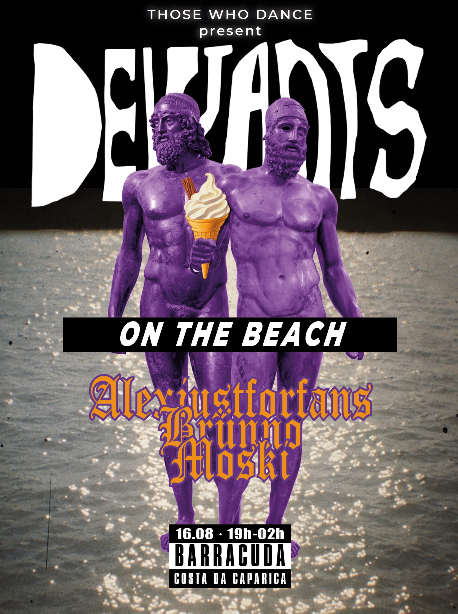Deviants On The Beach - 16 August