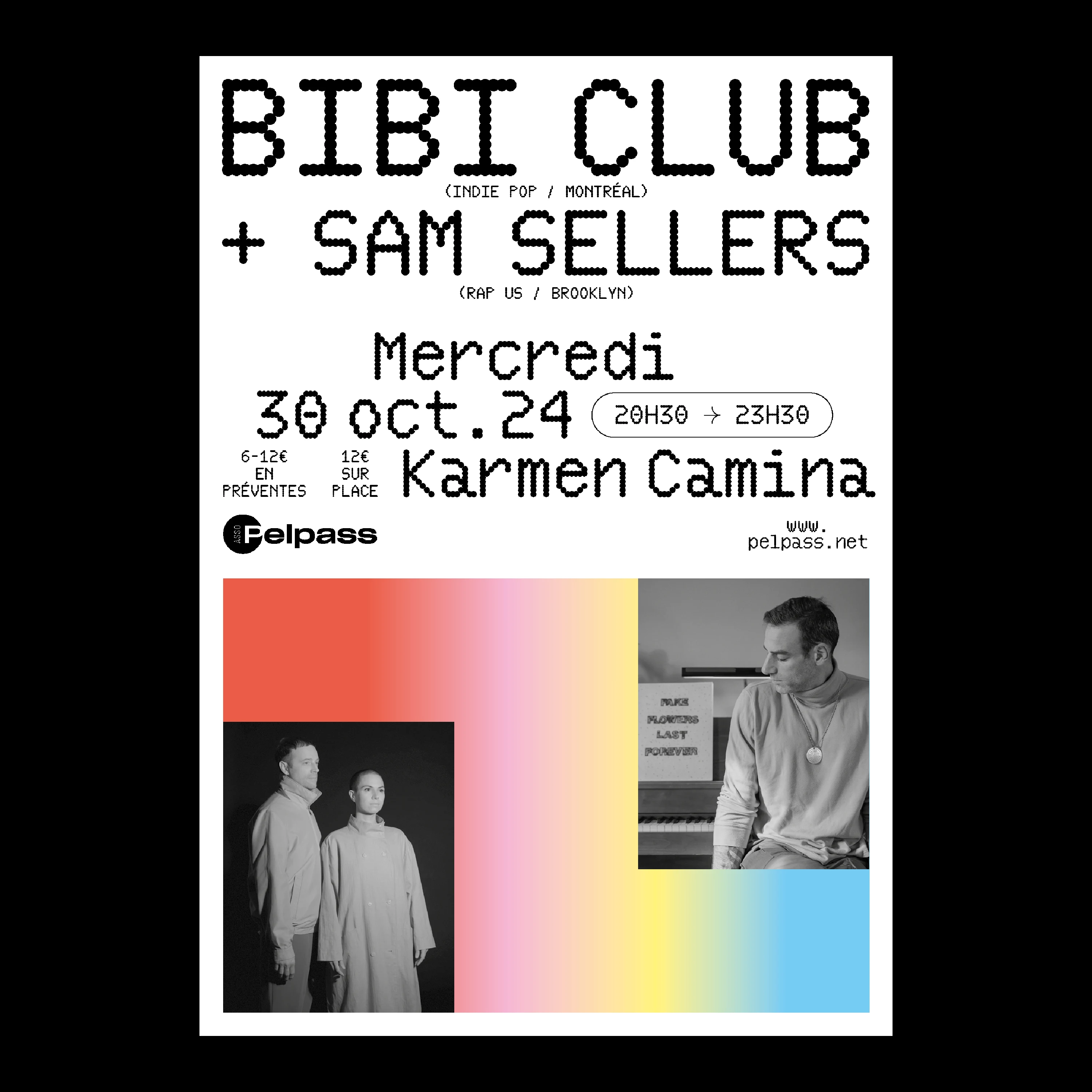 Bibi Club + Sam Sellers // 30.10.24 - Karmen Camina