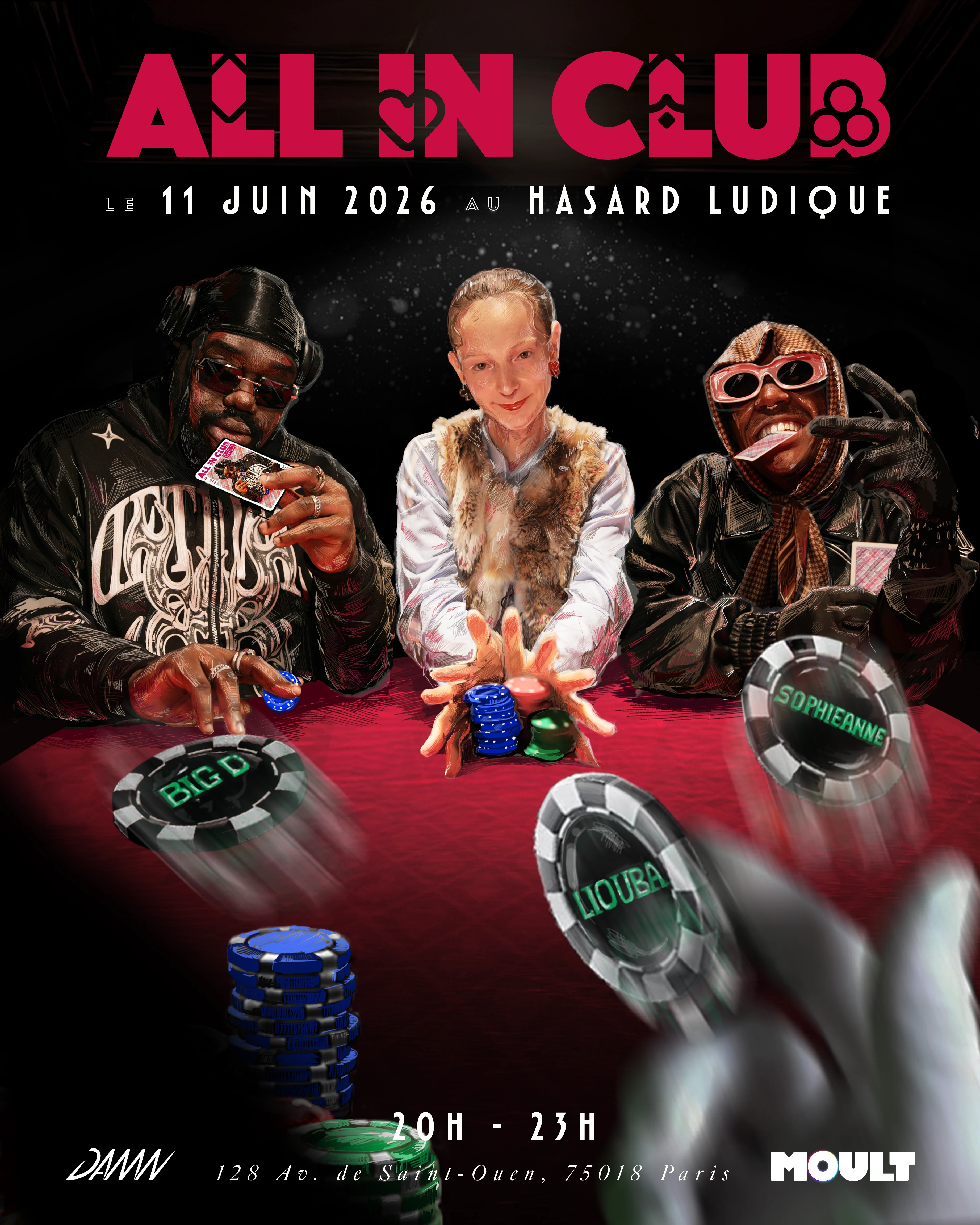 All In Club - Big D + Liouba+ Sophieanne
