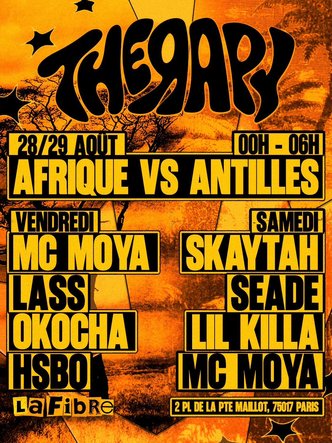 Therapy Week-End - Afrique Vs Antilles - 2 Jours De Fete