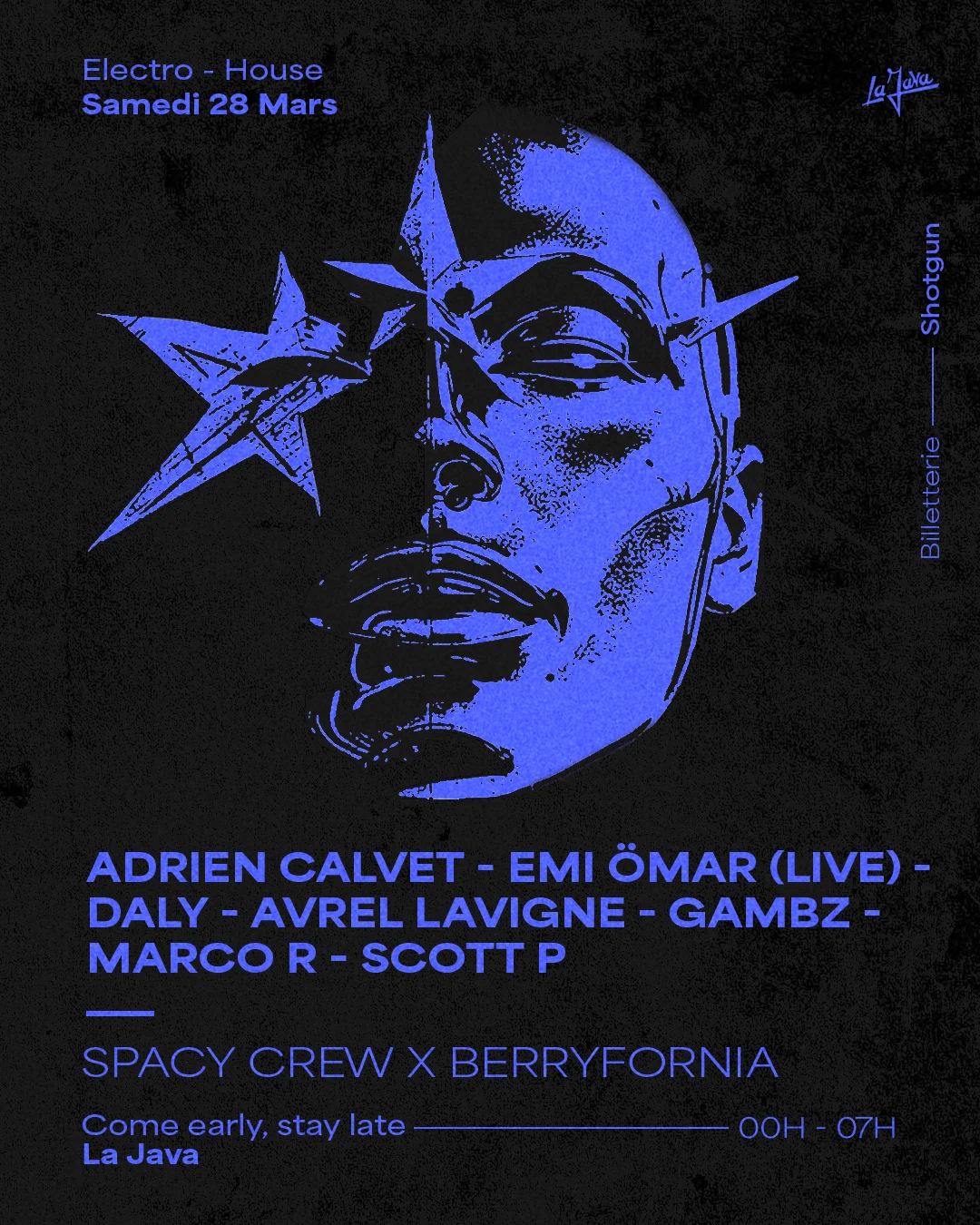 Adrien Calvet, Emi Ömar, Daly, Spacy Crew & Berryfornia