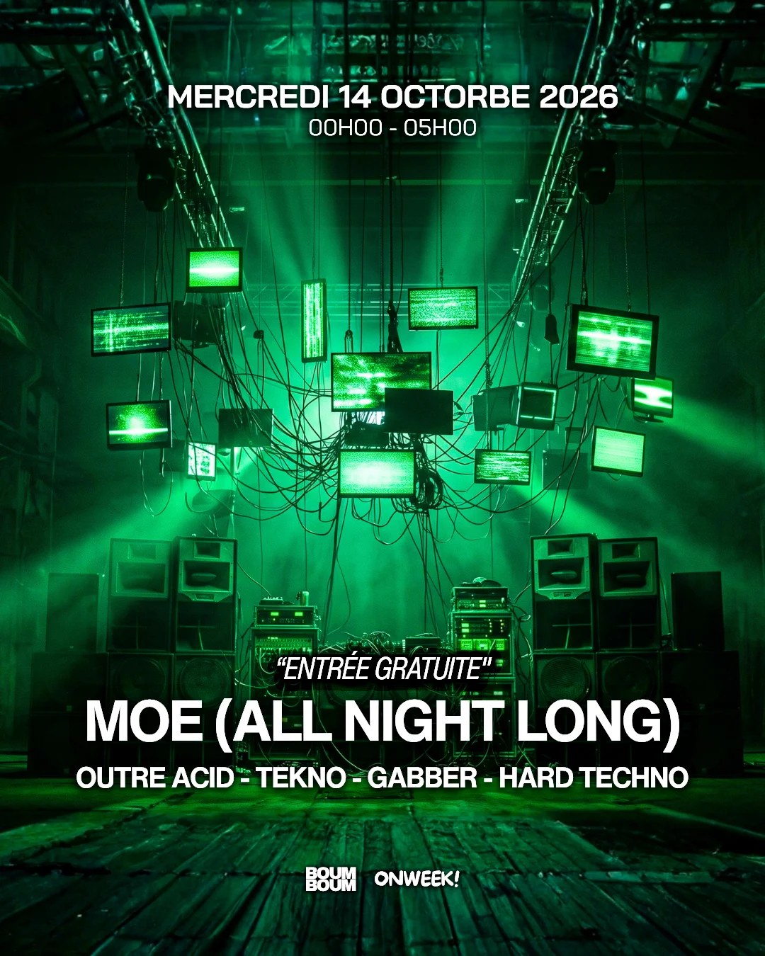 On Week! : Moe (All Night Long)