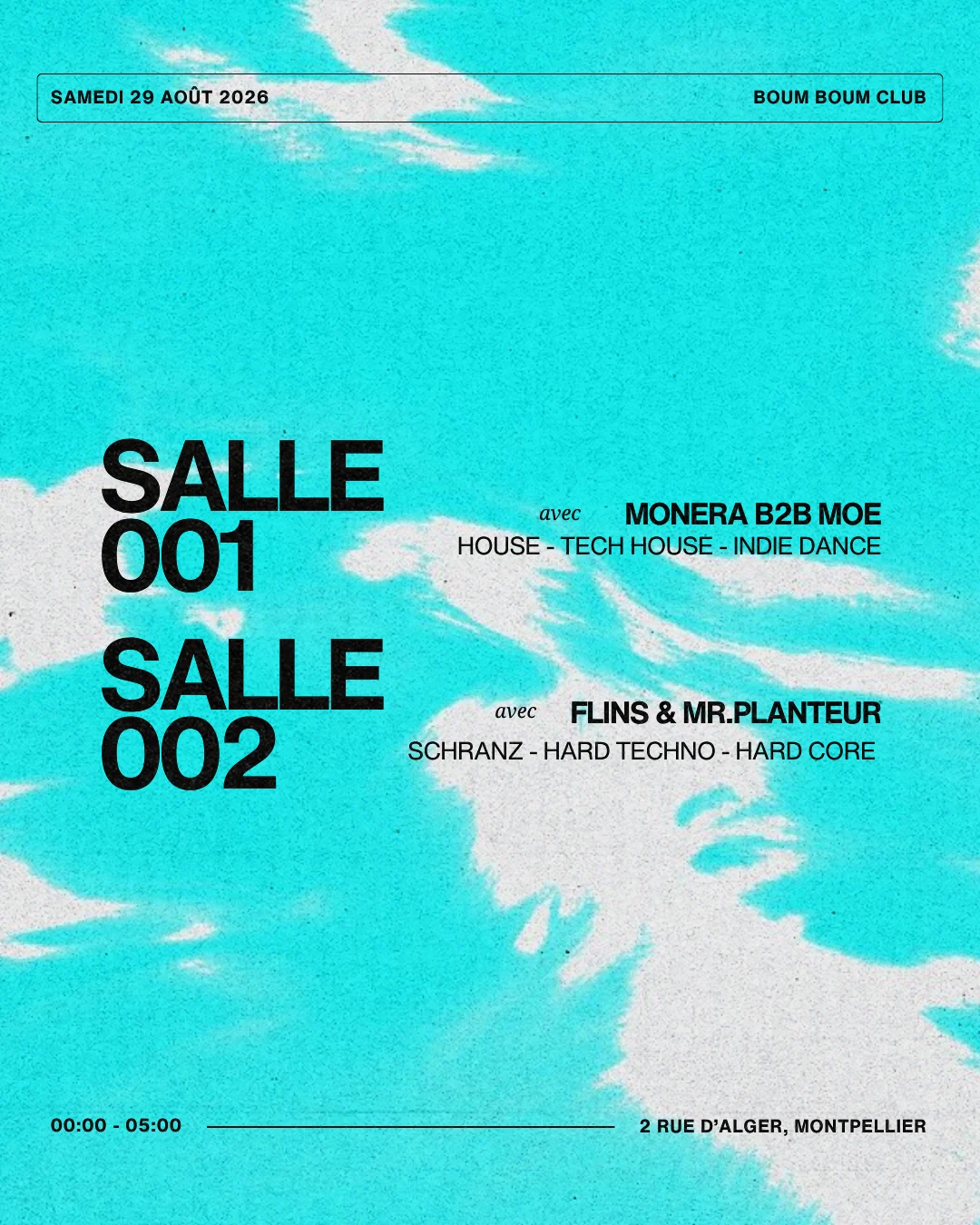 Boum Boum : 2 Salles, 2 Ambiances