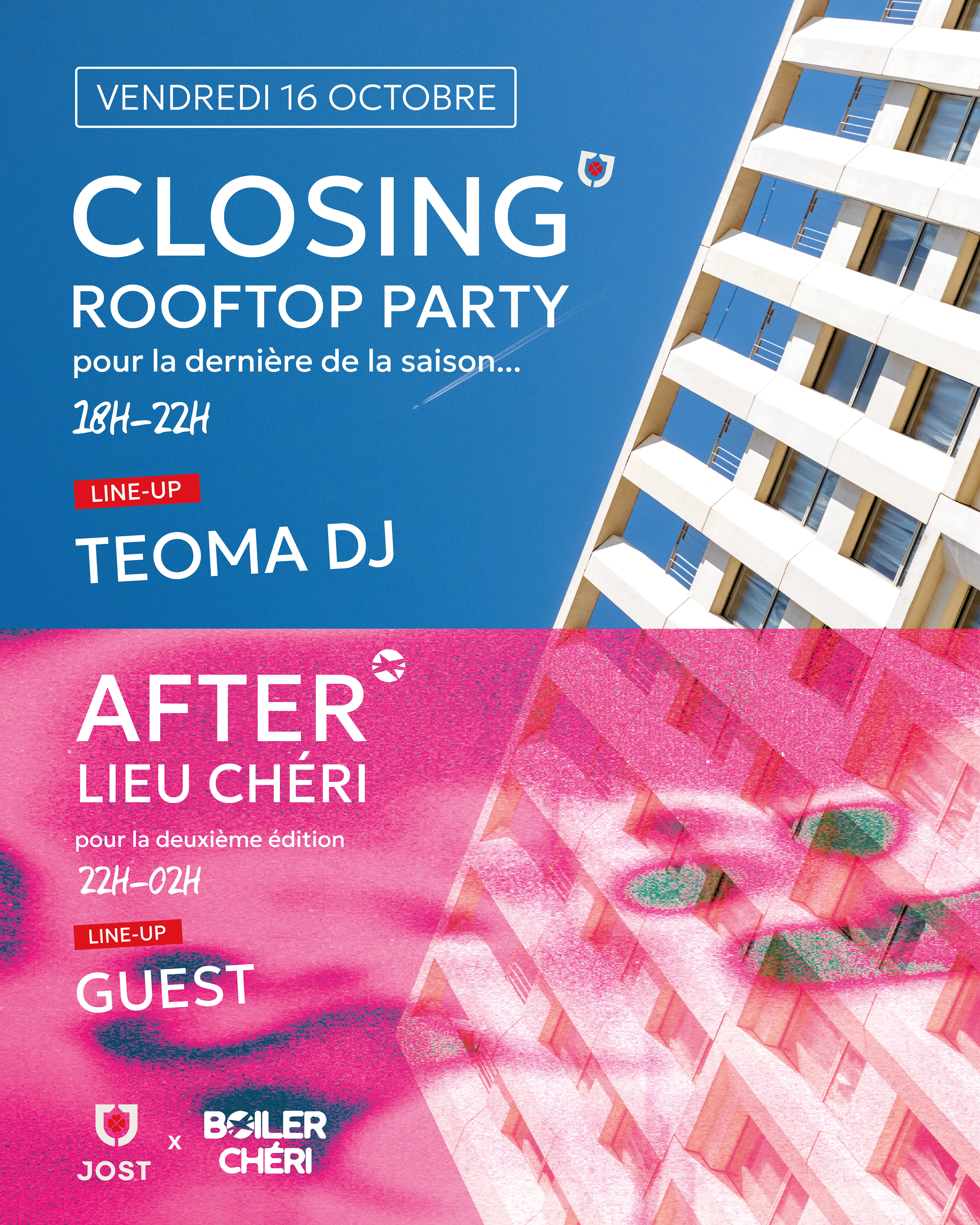 Closing Rooftop X Boiler Chéri