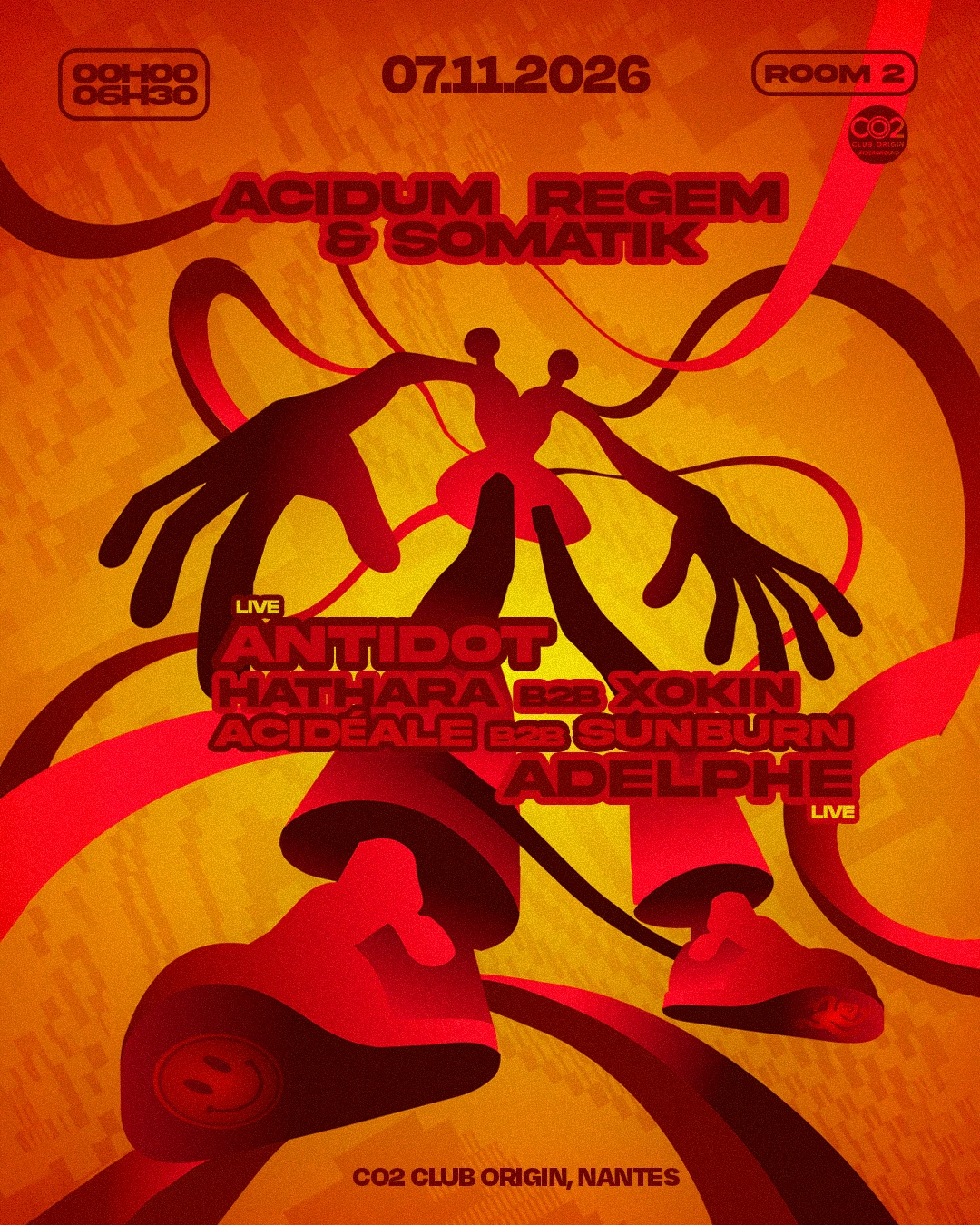 Somatik X Acidum Regem | Co2 - Antidot, Adelphe & More