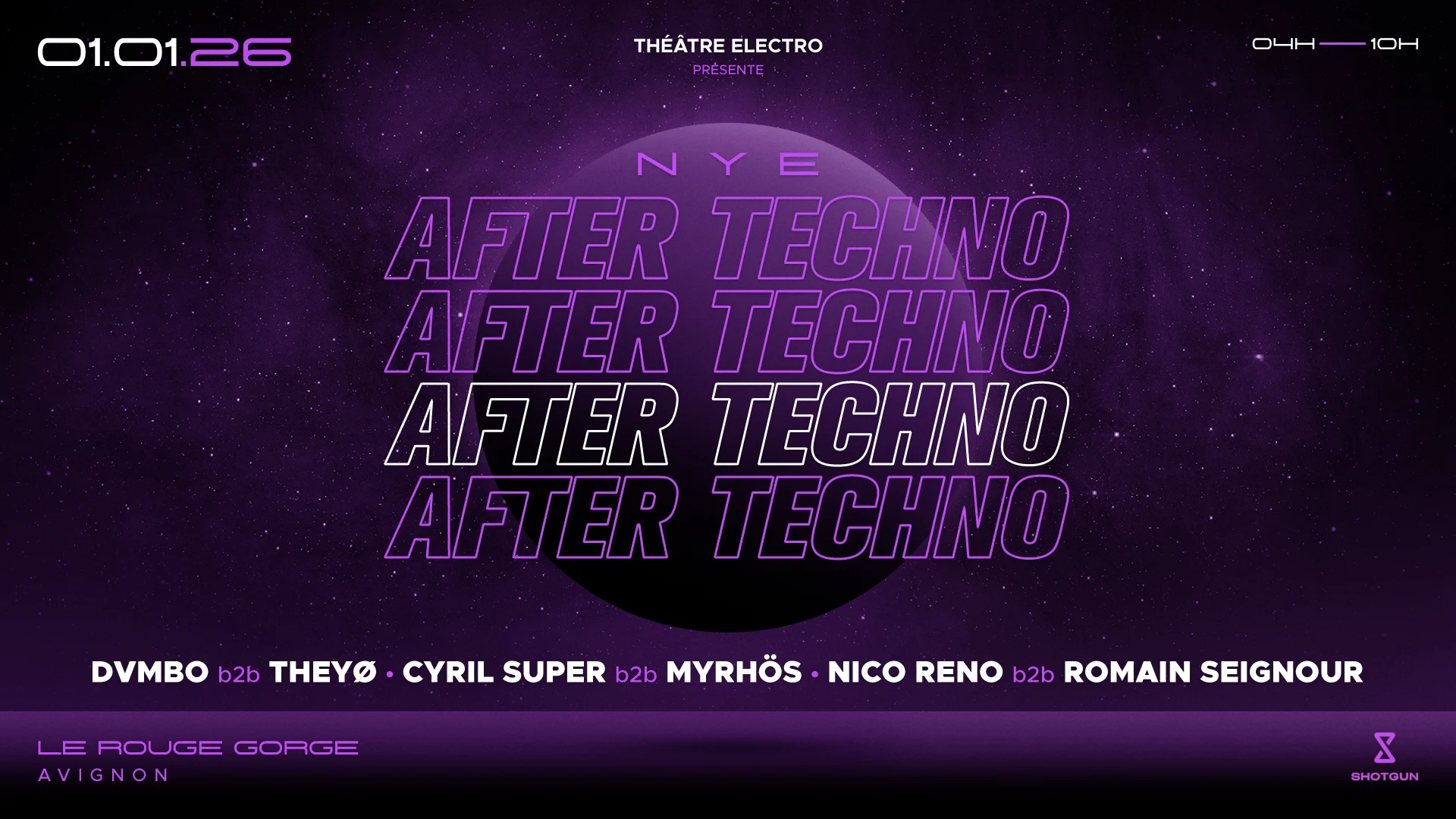 After Nouvel An - Théâtre Électro