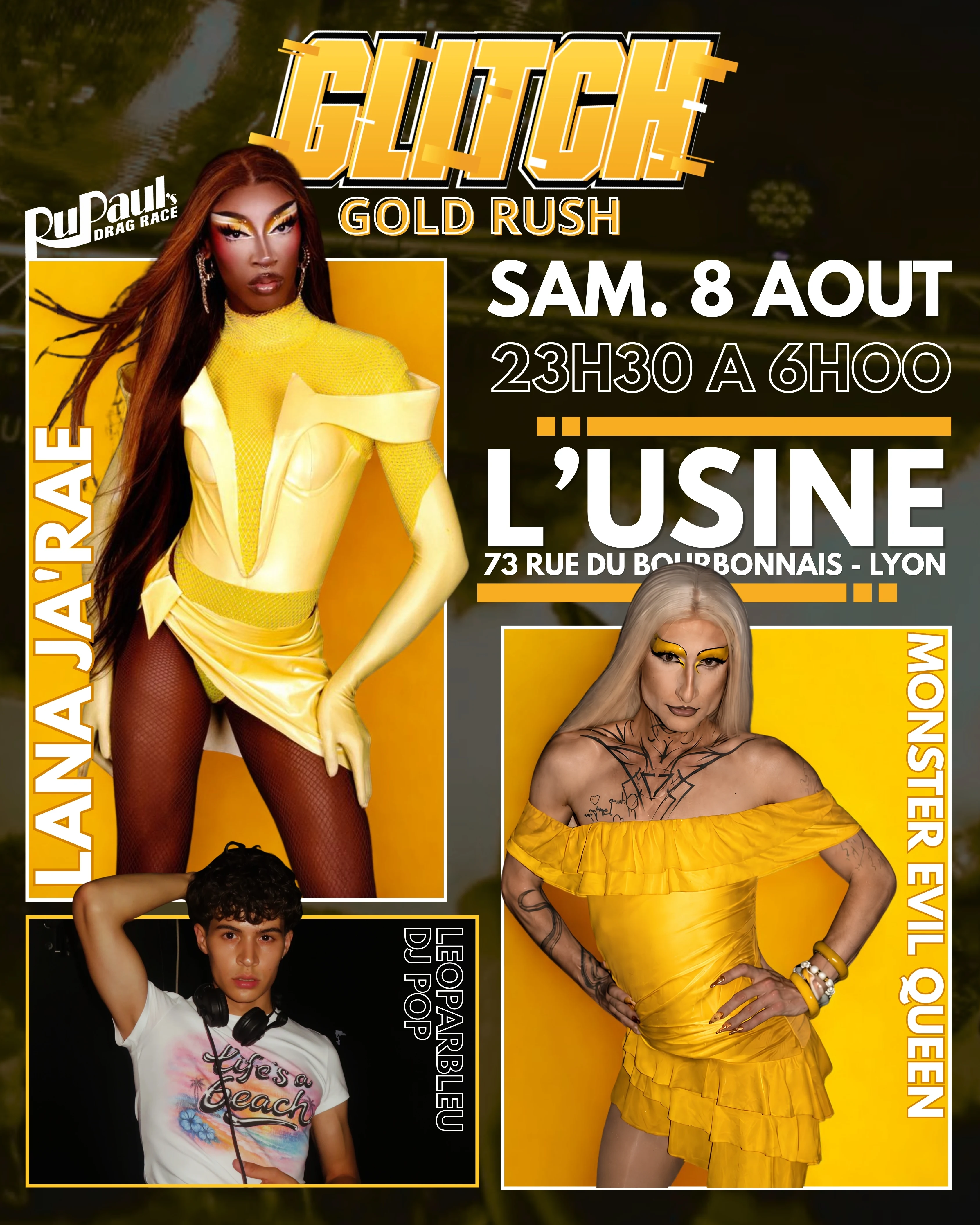 Glitch: Goldrush Ft. Lana Ja'rae (Rupaul's Drag Race Us S17)